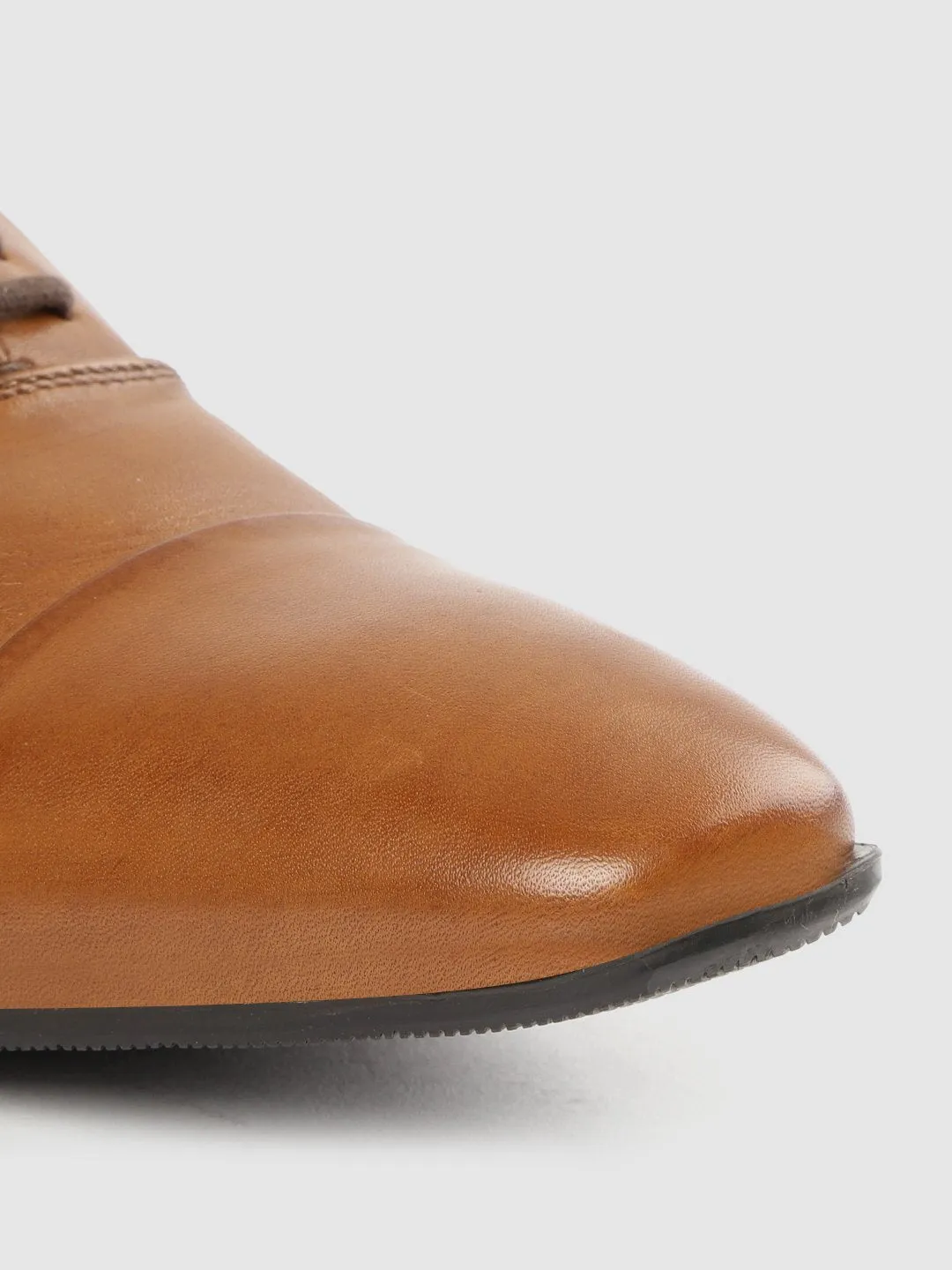 Leather Oxford Lace Up Shoes