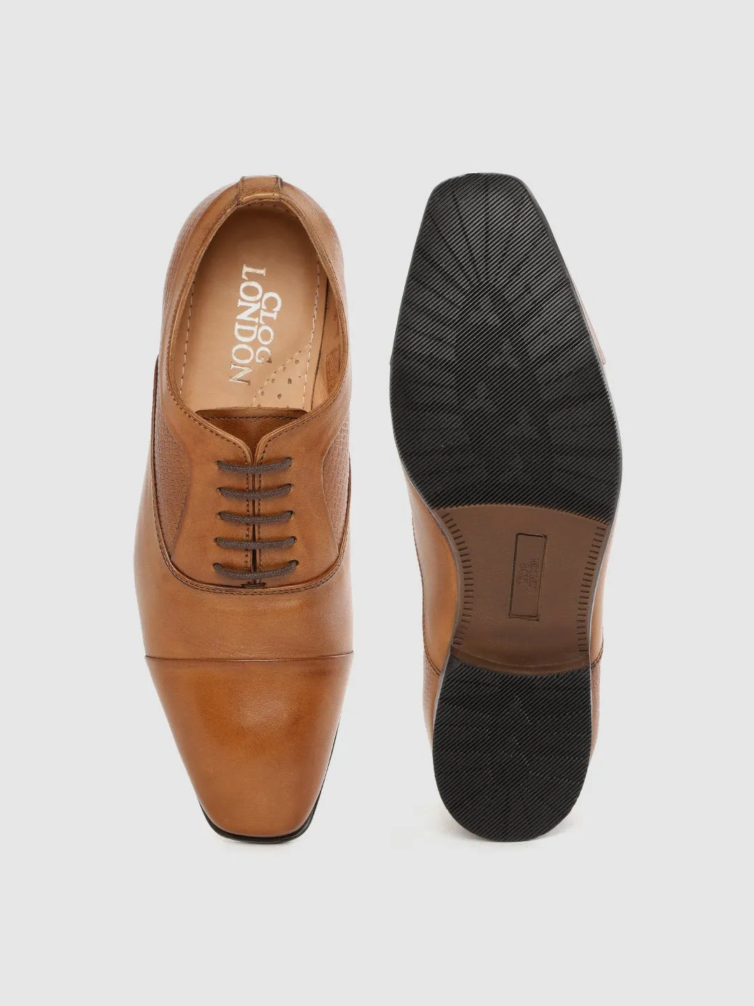 Leather Oxford Lace Up Shoes
