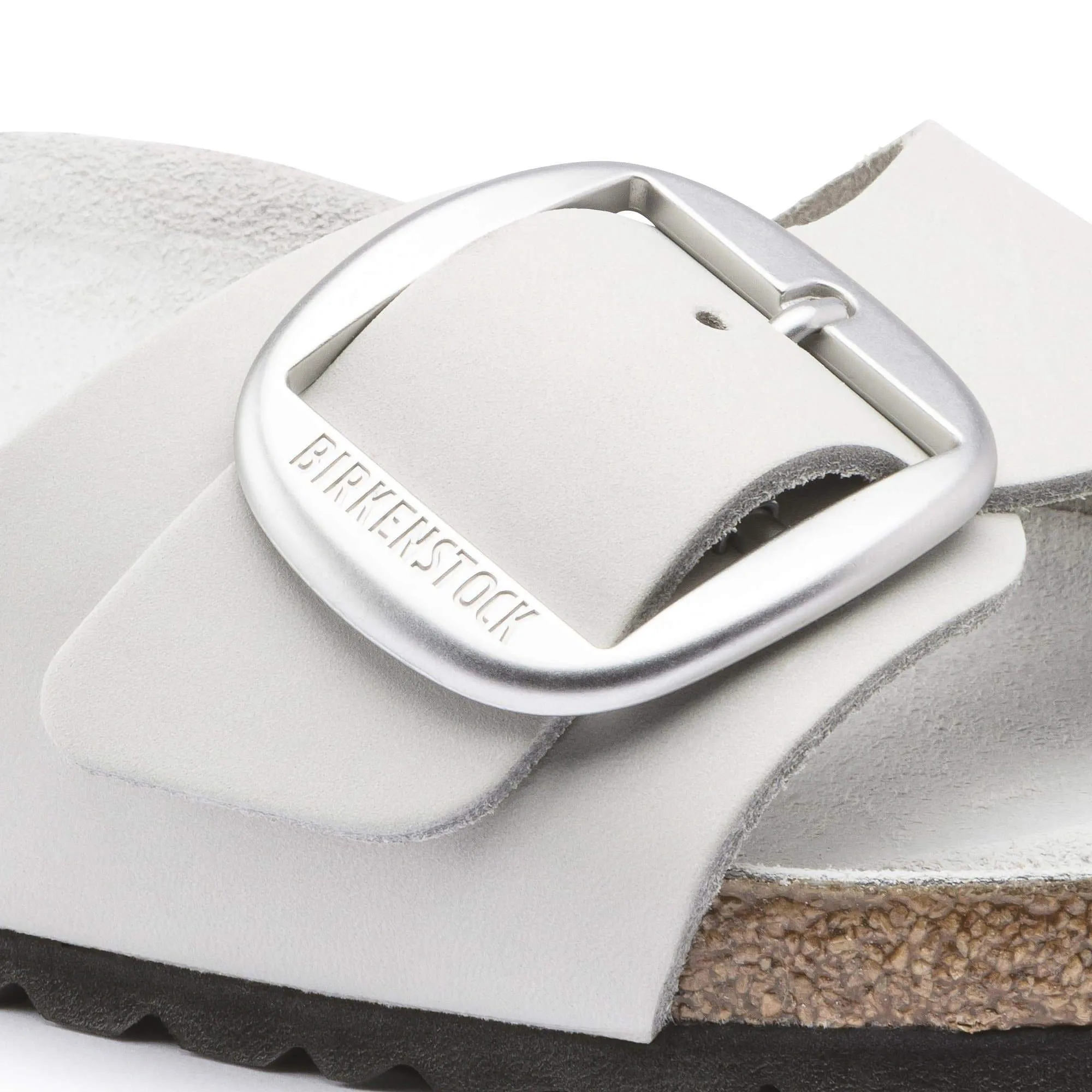 Madrid Big Buckle Nubuck Leather