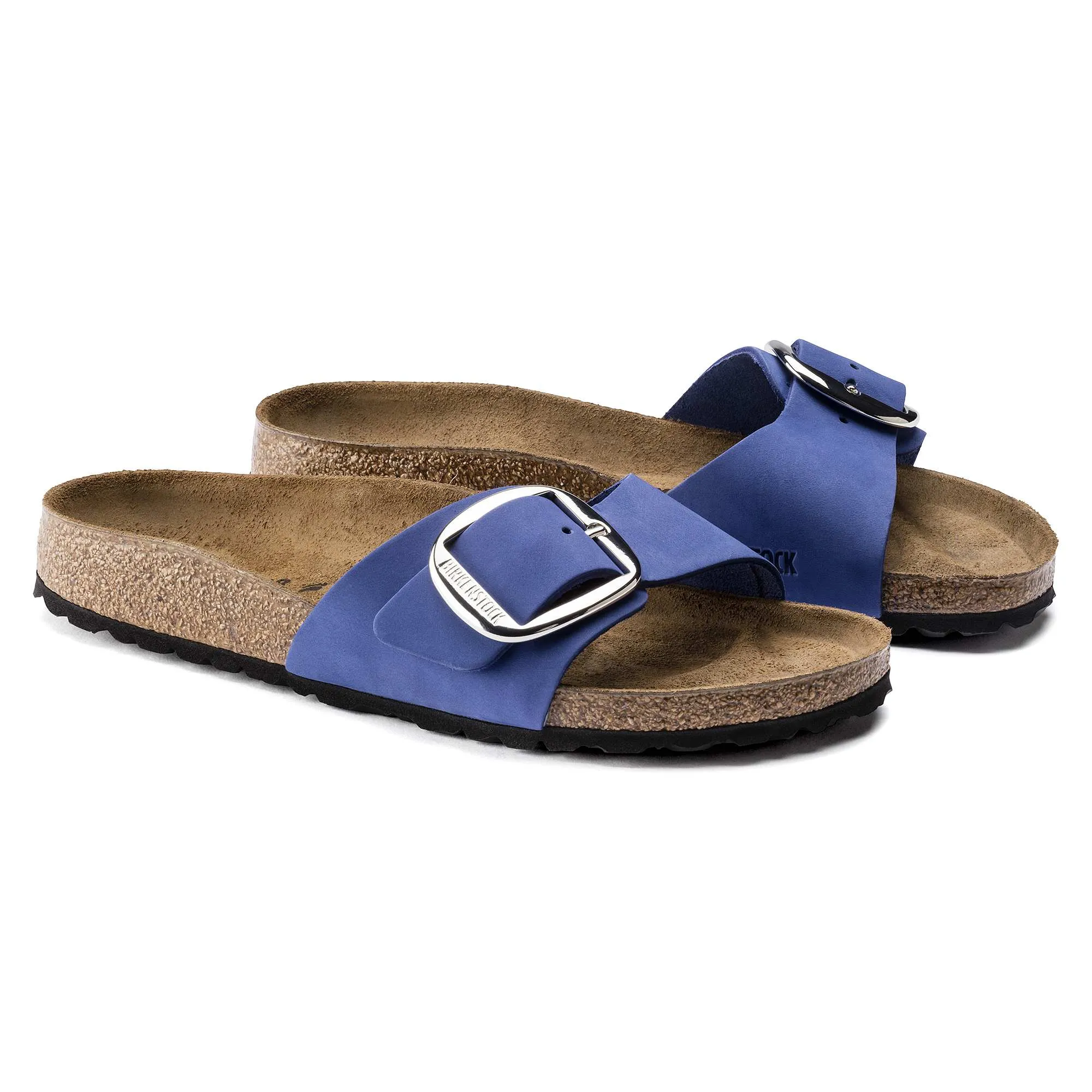 Madrid Big Buckle Nubuck Leather
