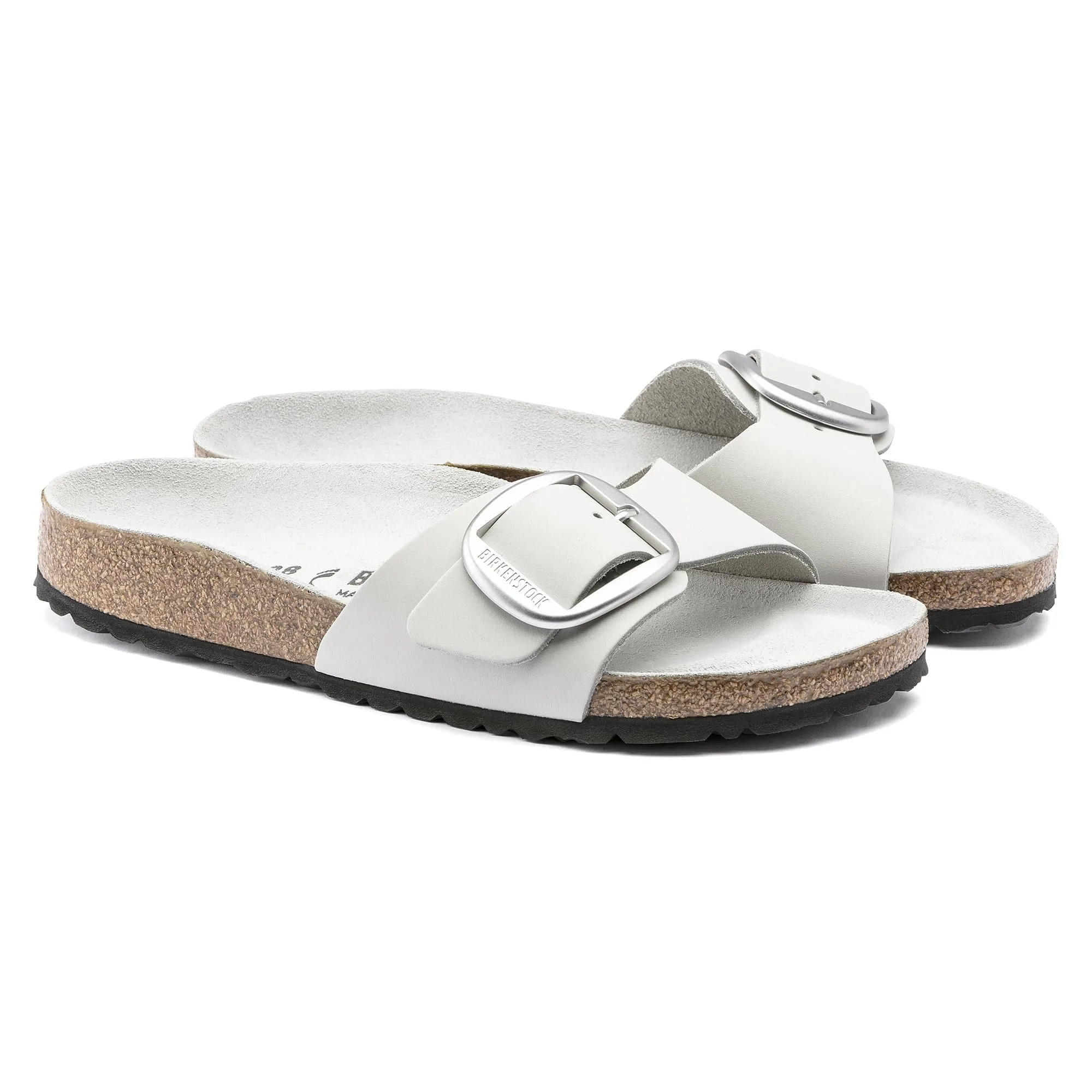 Madrid Big Buckle Nubuck Leather