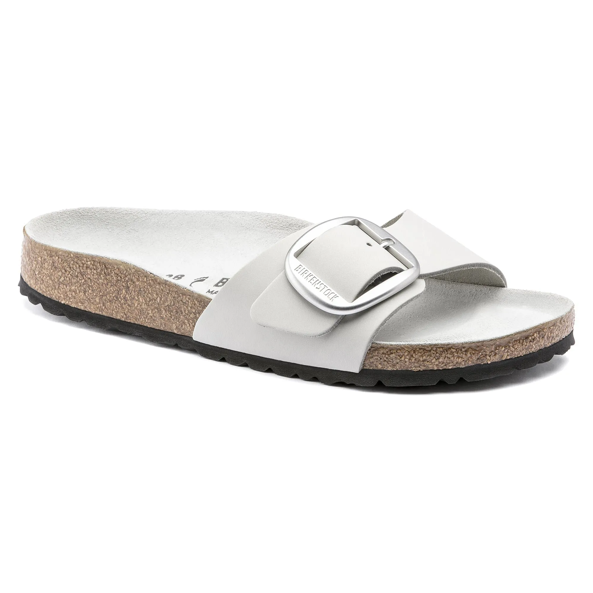 Madrid Big Buckle Nubuck Leather