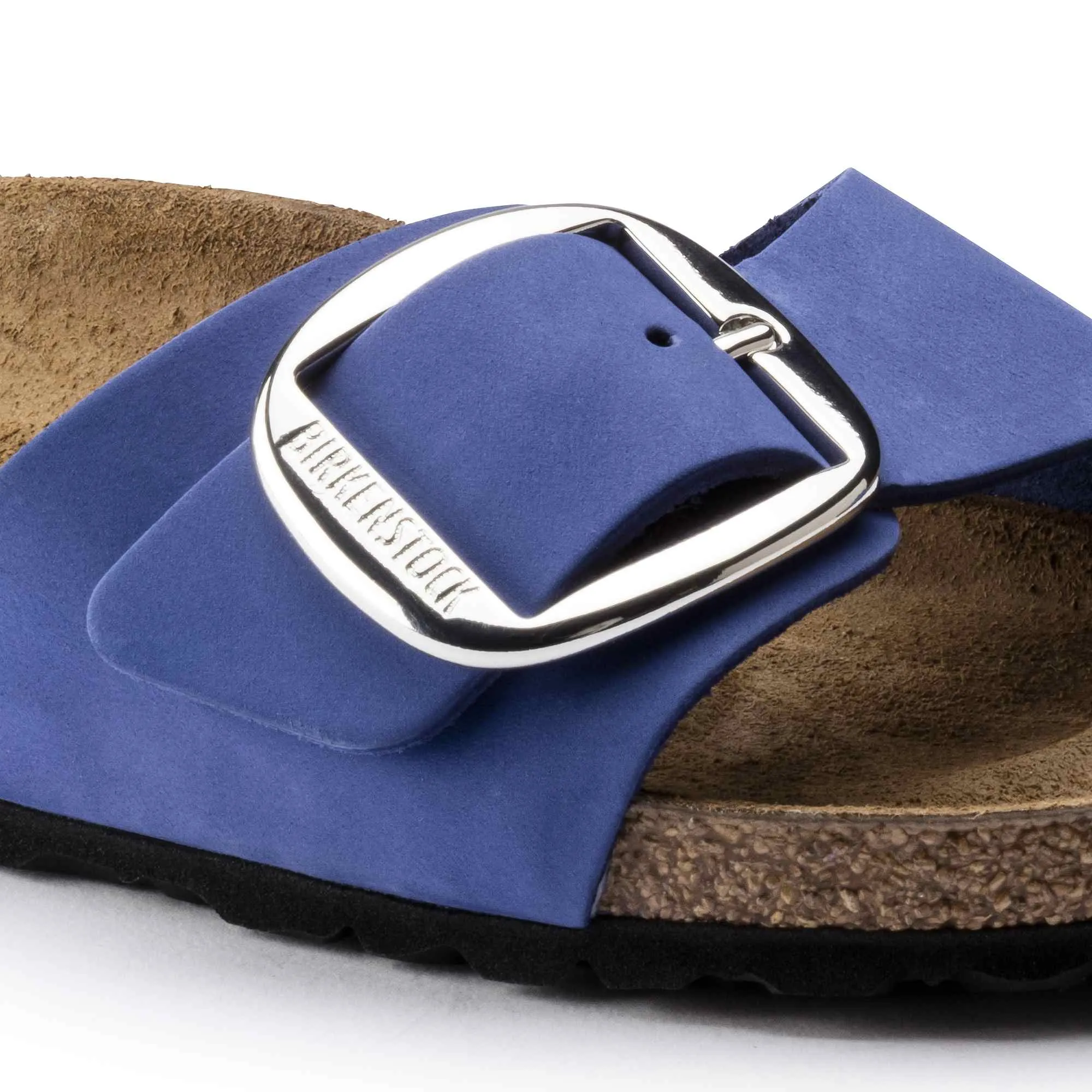 Madrid Big Buckle Nubuck Leather
