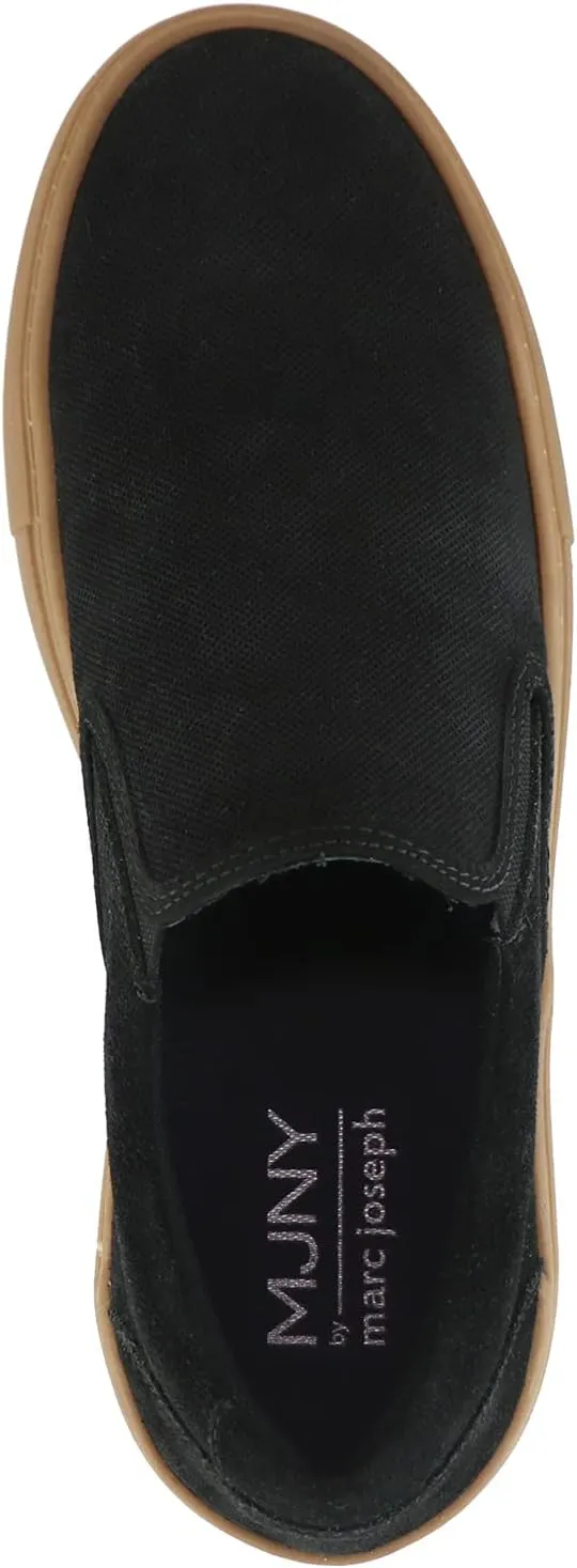 Marc Joseph New York Mens Lightweight Fashion Slip On Sockless Sneakers Non Slip Breathable Removable Insole Comfortable Walking Shoes