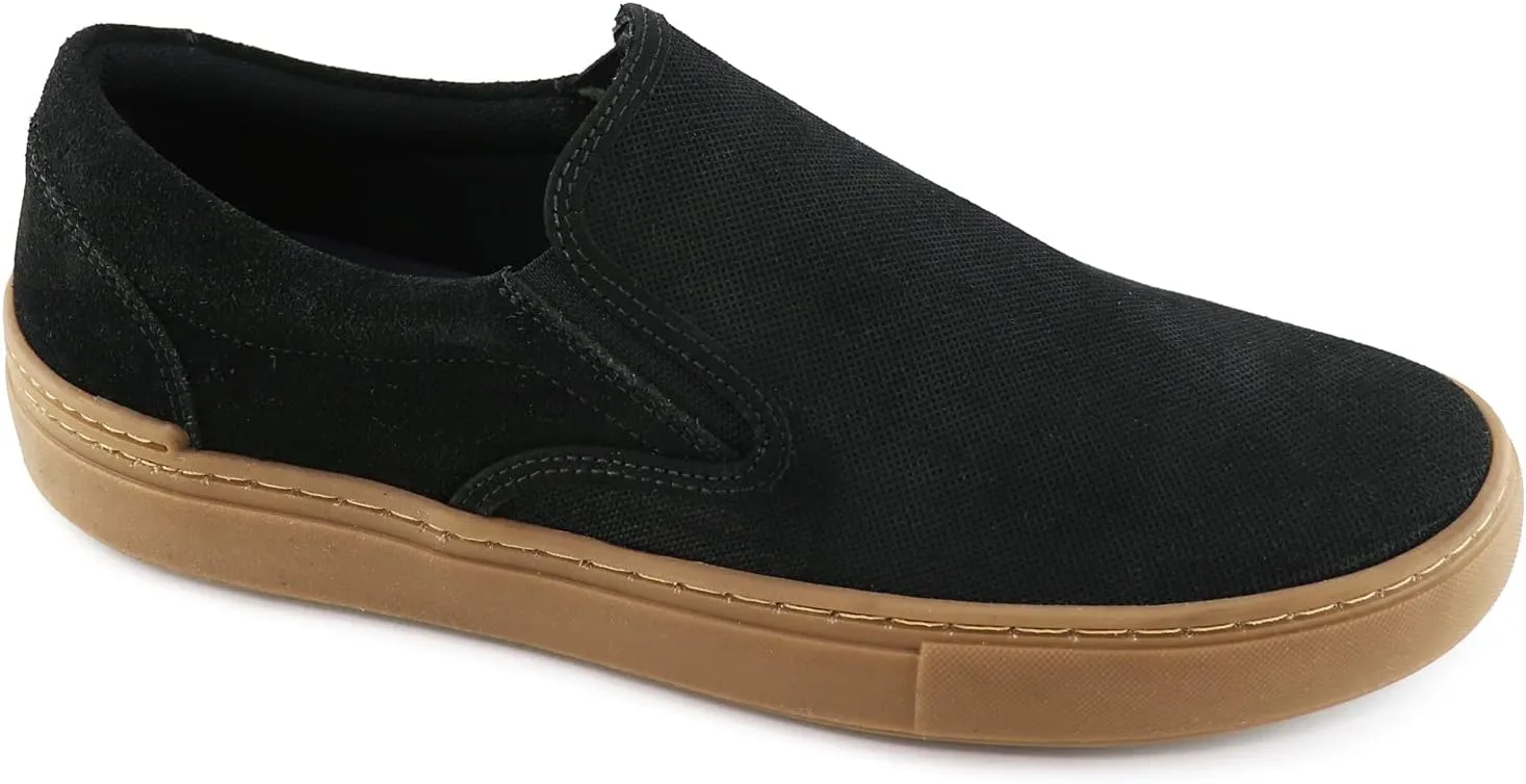 Marc Joseph New York Mens Lightweight Fashion Slip On Sockless Sneakers Non Slip Breathable Removable Insole Comfortable Walking Shoes