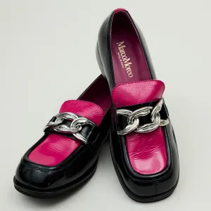 Marco Moreo Black Patent Leather Loafers