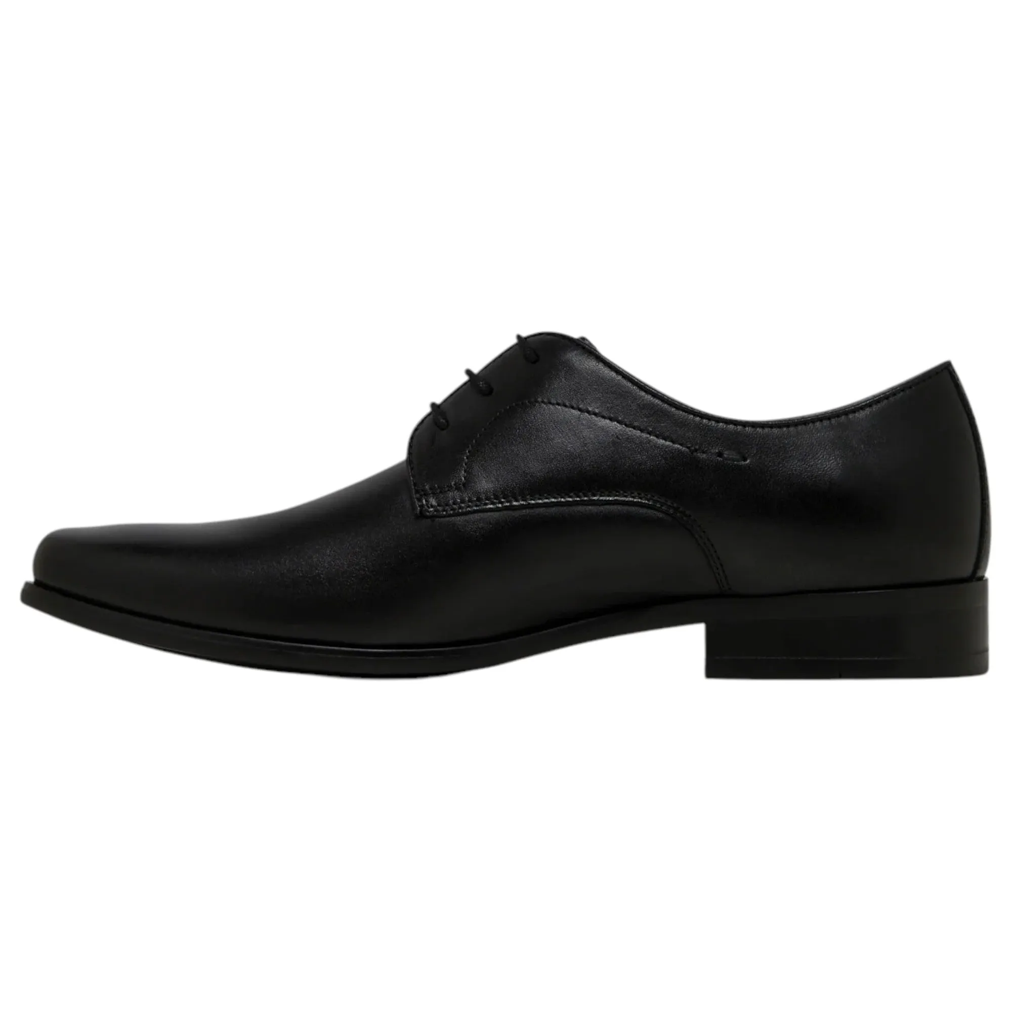 Mens Julius Marlow Keen Formal Dress Work Black Leather Lace Up Shoes