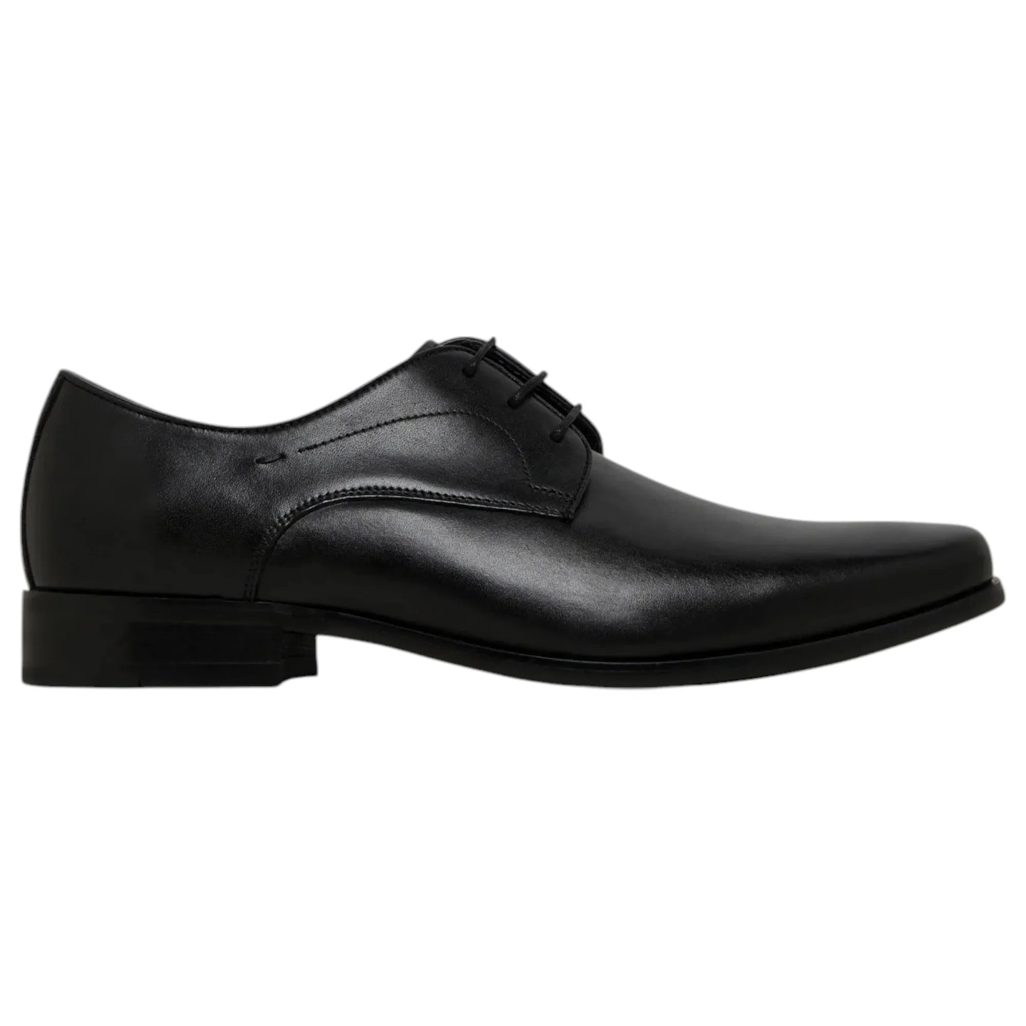 Mens Julius Marlow Keen Formal Dress Work Black Leather Lace Up Shoes