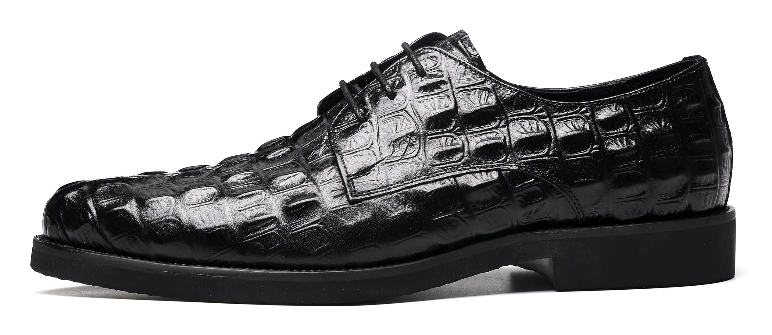Men's Lace-up Leather Derby Comfort Shoes