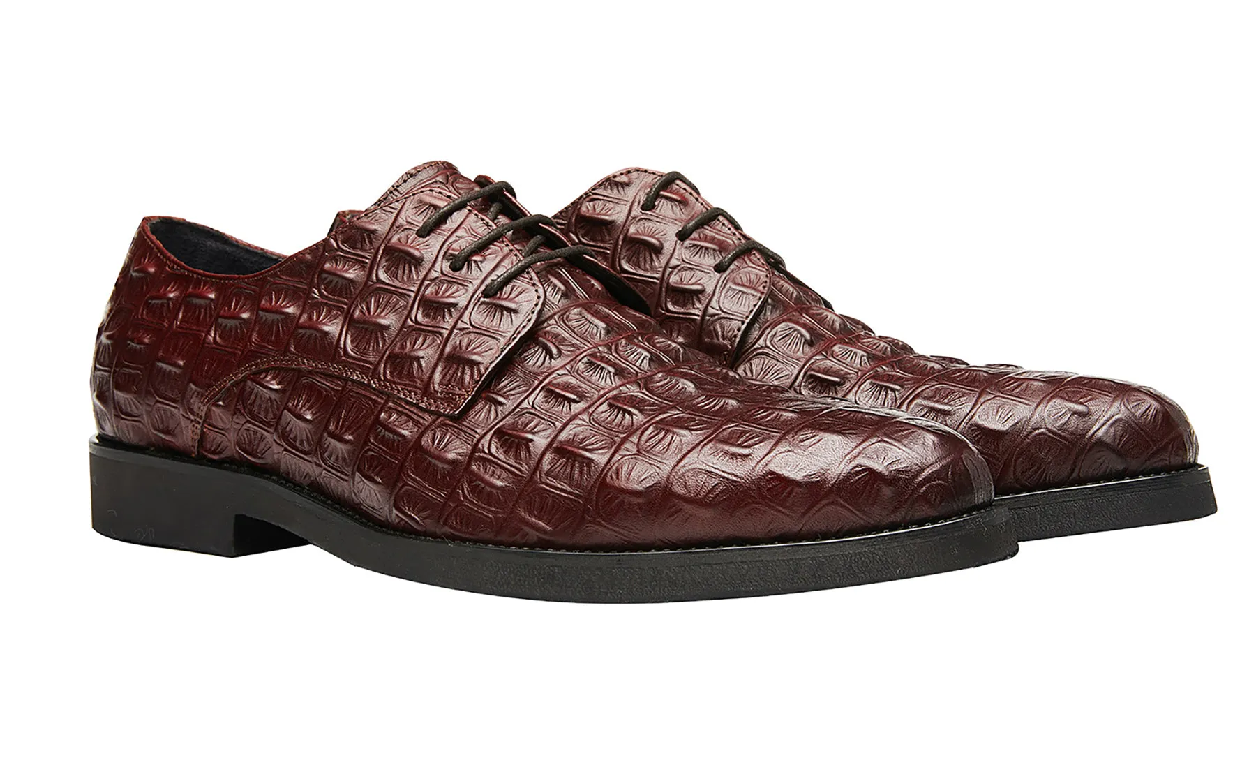 Men's Lace-up Leather Derby Comfort Shoes