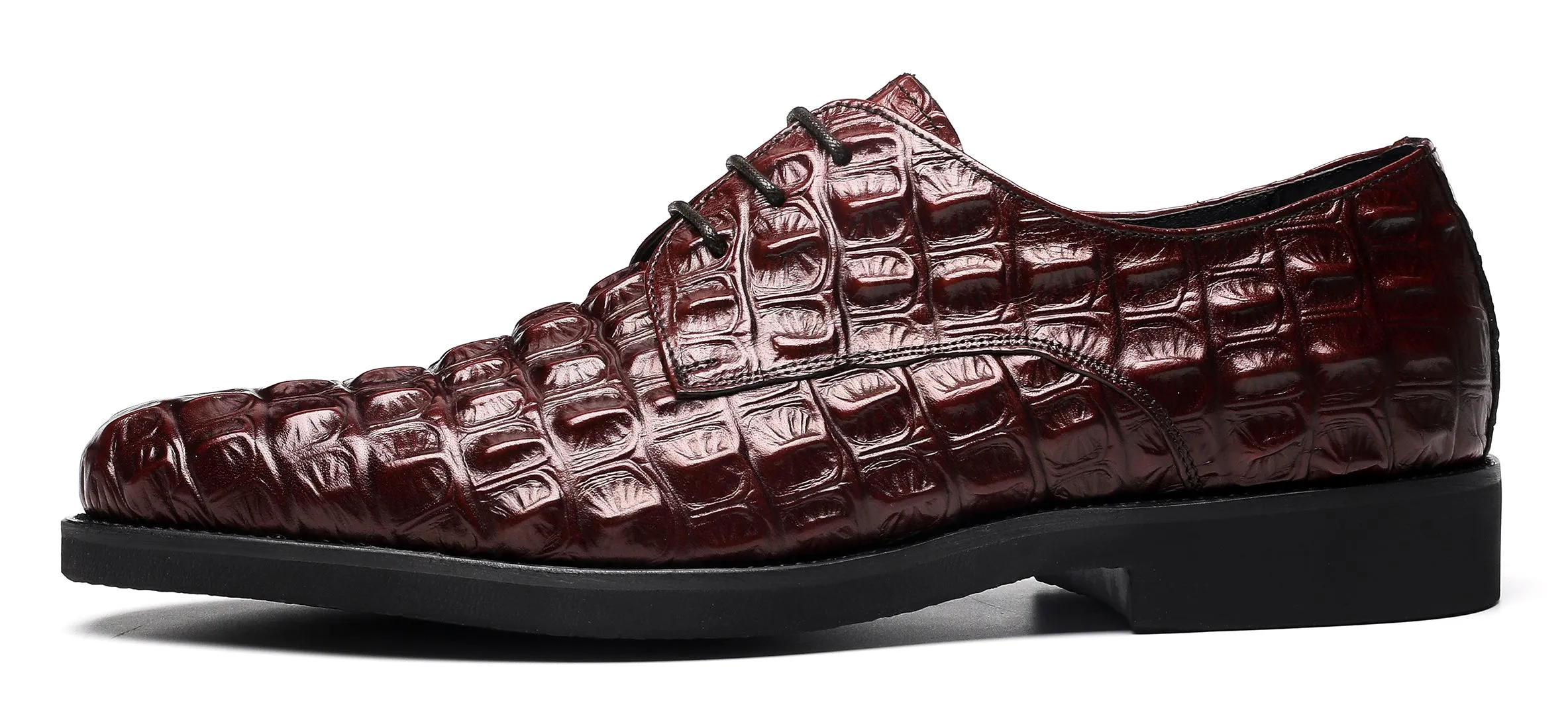 Men's Lace-up Leather Derby Comfort Shoes