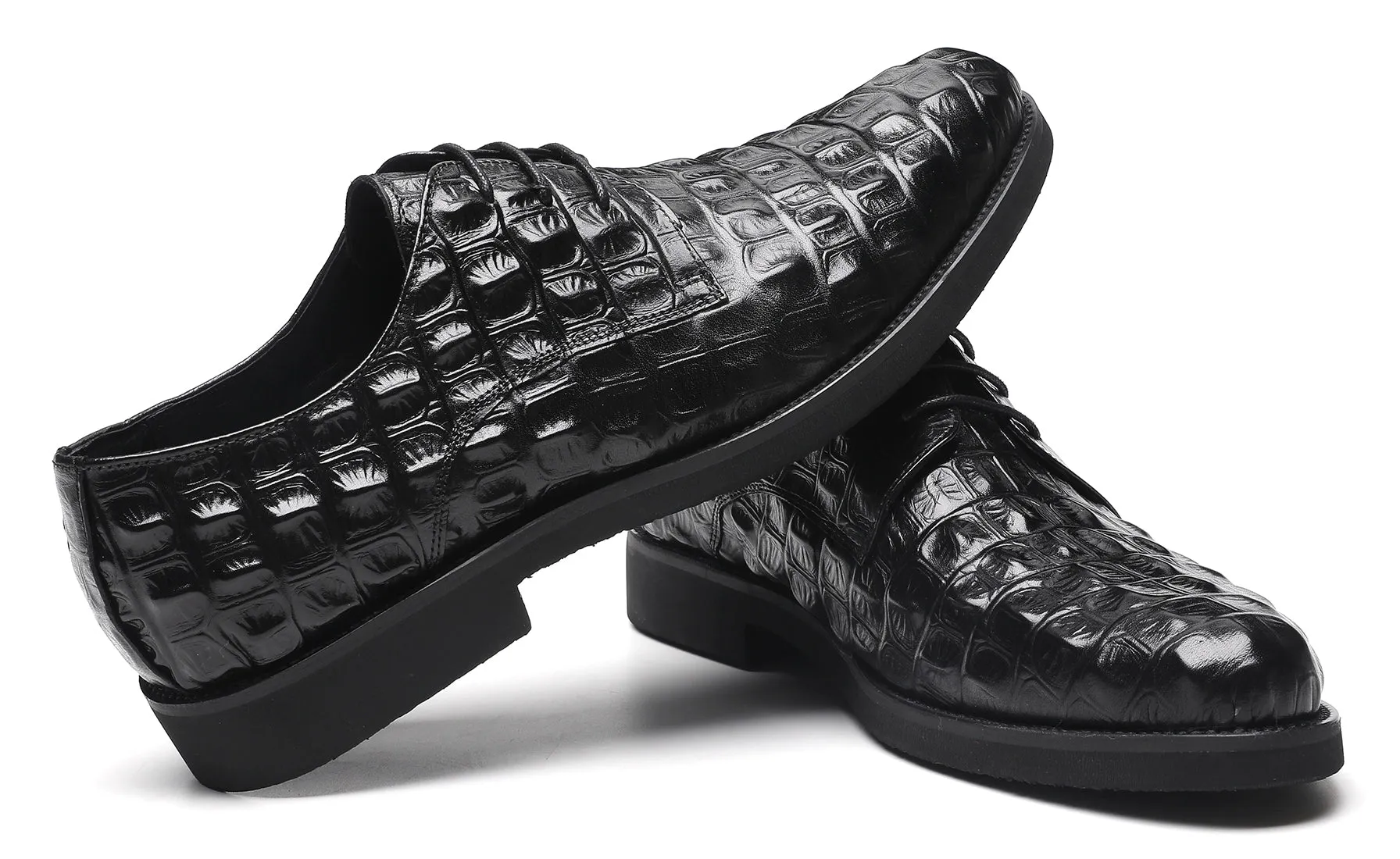 Men's Lace-up Leather Derby Comfort Shoes
