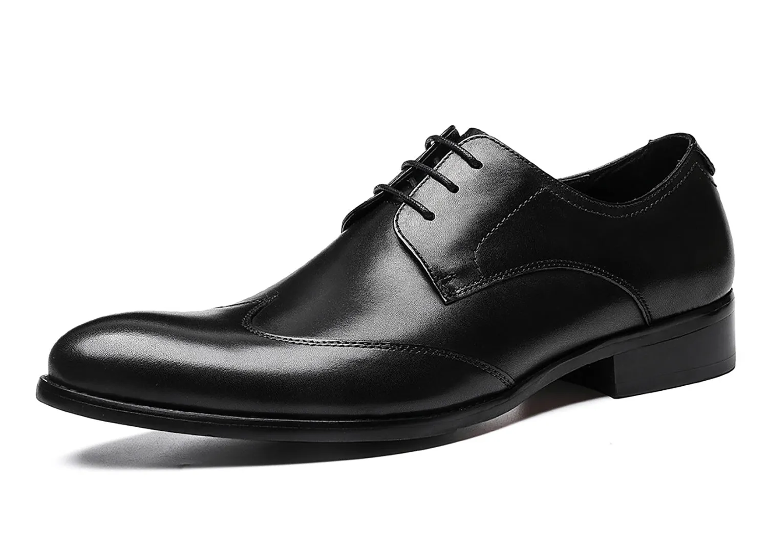 Men's Lace-up Leather Formal Derby