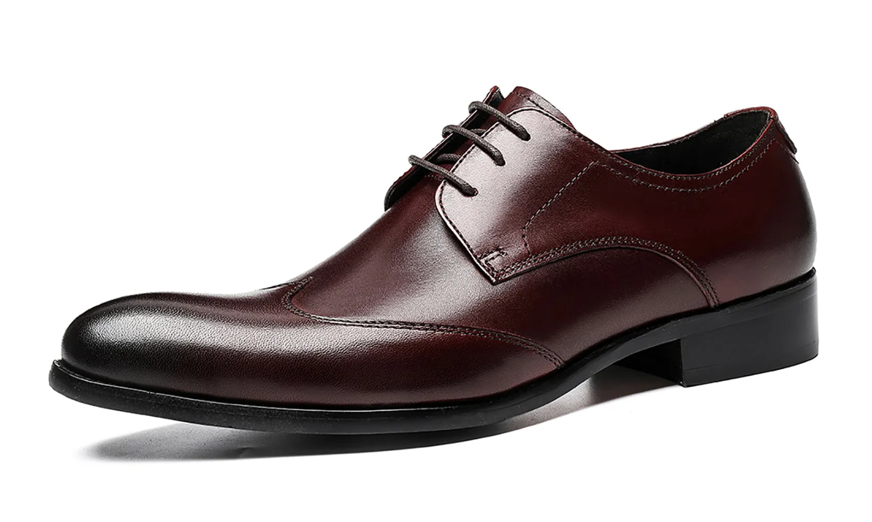 Men's Lace-up Leather Formal Derby
