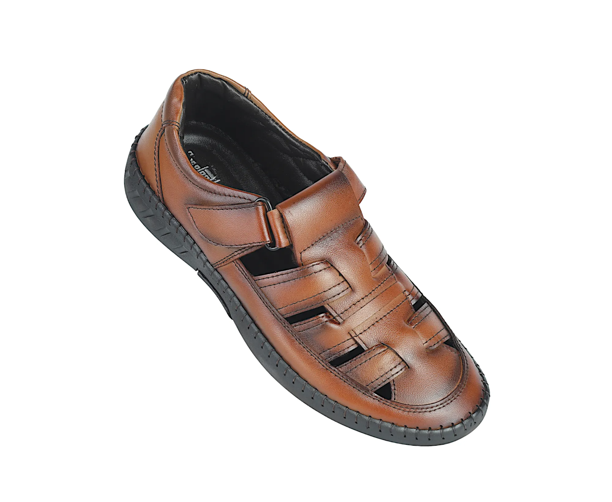 Mens leather fisherman sandal 996538