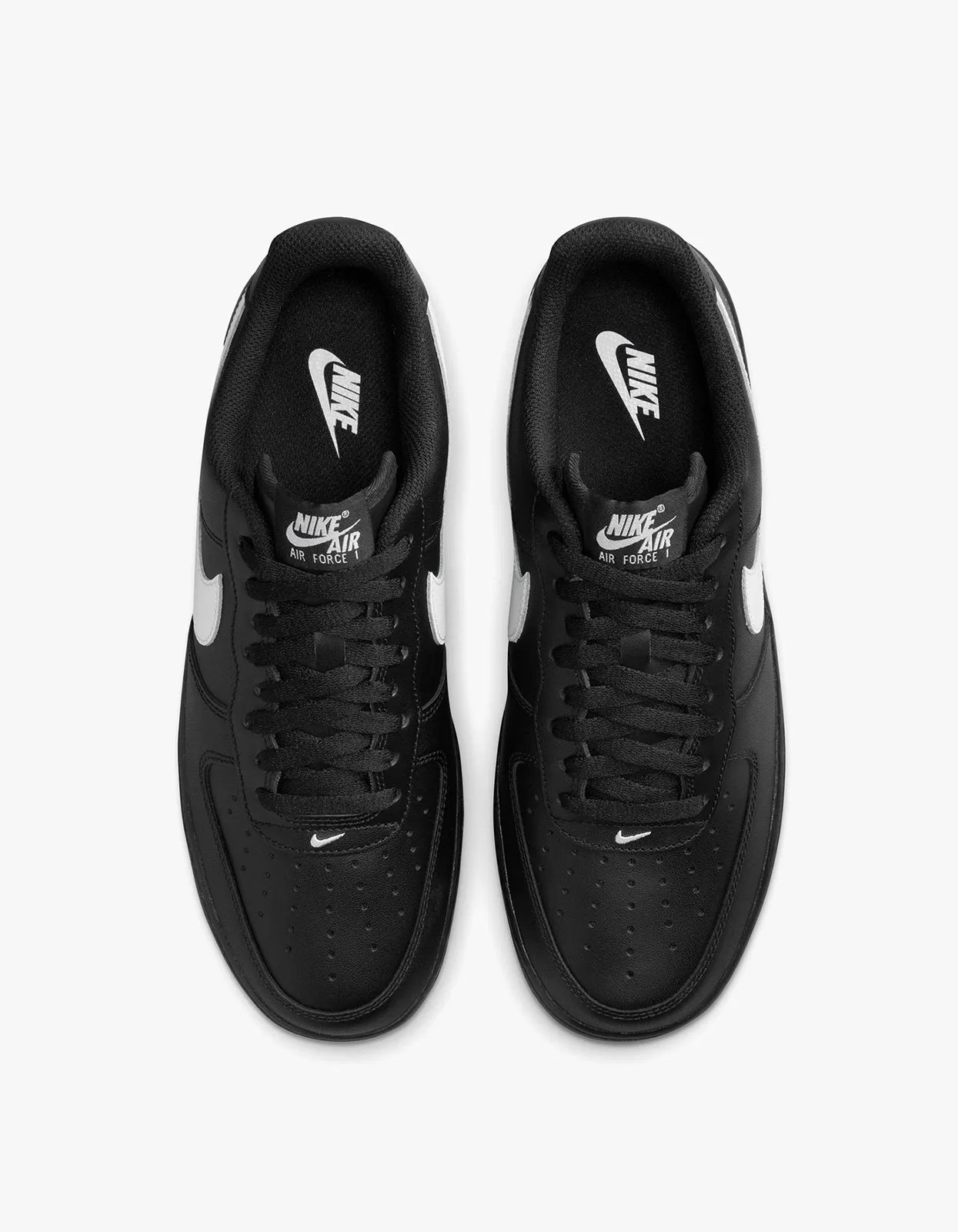 Mens Nike Air Force 1 07 - Black/White/Black