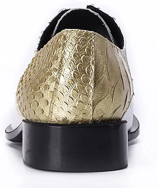 Men's Western Derby Dragon Metal Toe