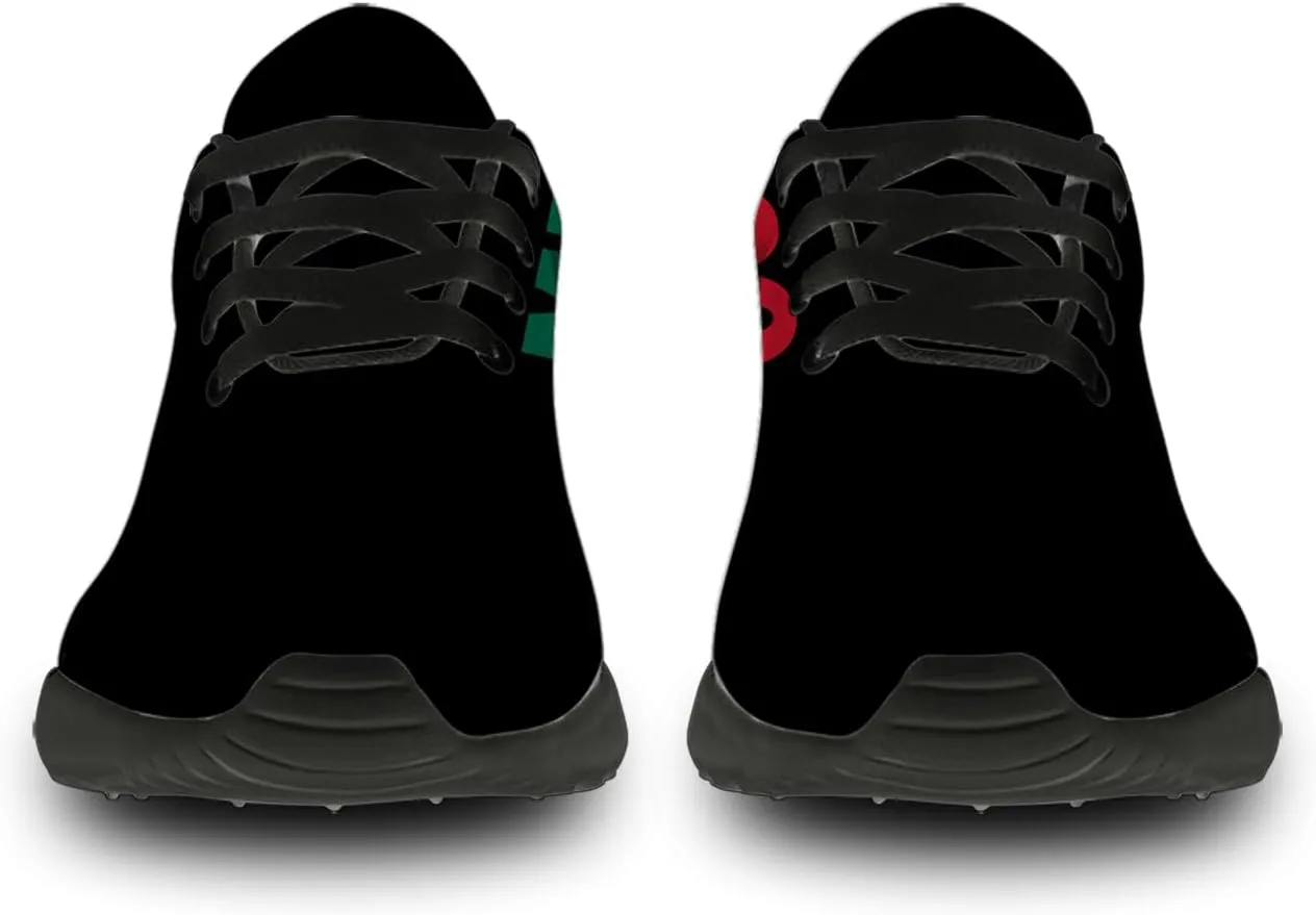 Mexican Flag Shoes Lightweight Comfortable Running Tennis Walking Fashion Sneakers for Men Women