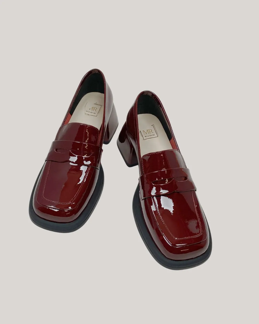 Mila Raine Croix Shiraz Patent Leather