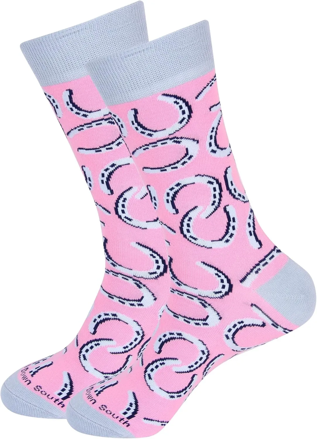 Mint Julep Socks - Derby Gifts For Men - Kentucky Horse Racing - Unique Novelty Fashion Dress Sock -