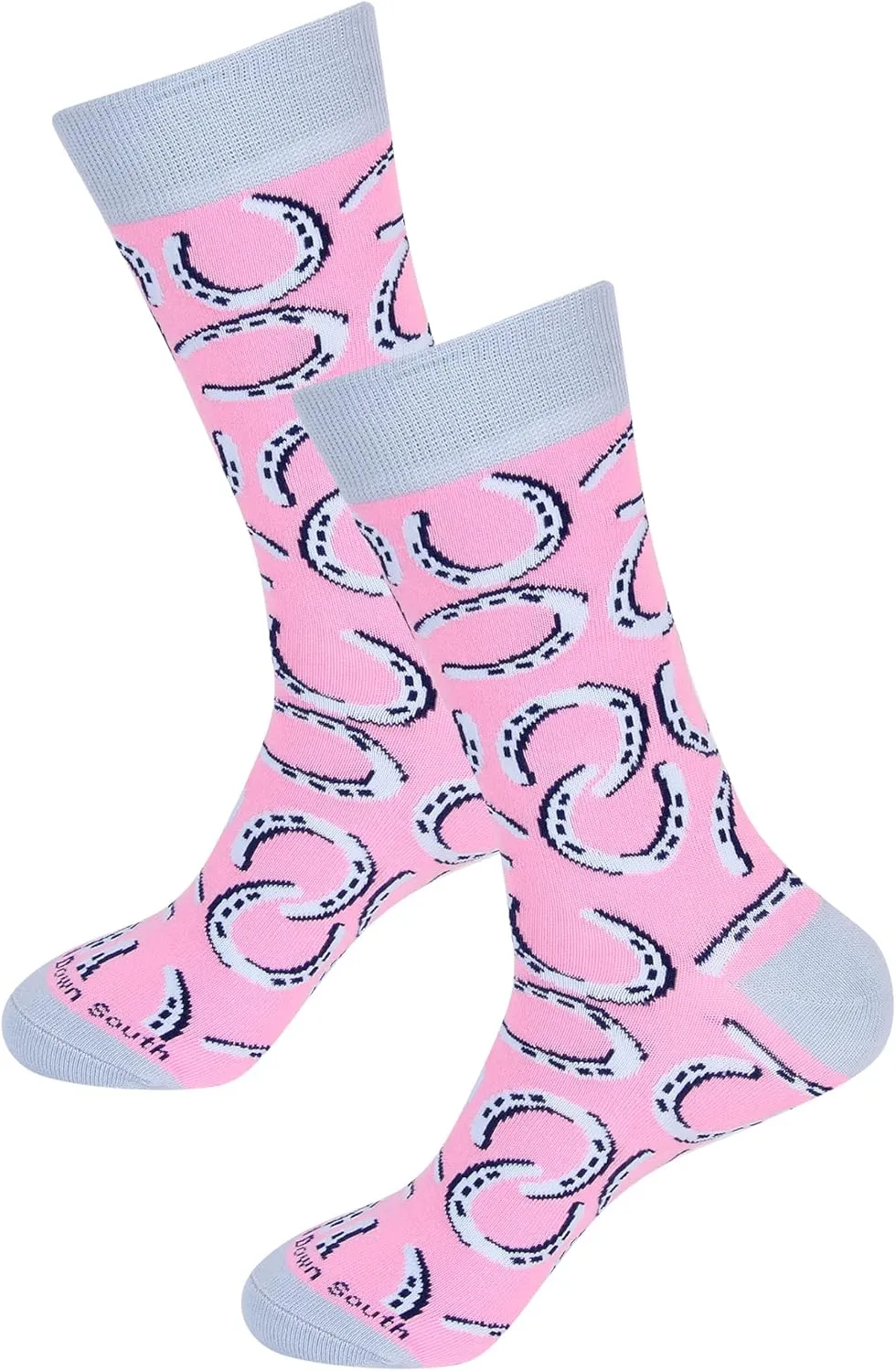 Mint Julep Socks - Derby Gifts For Men - Kentucky Horse Racing - Unique Novelty Fashion Dress Sock -