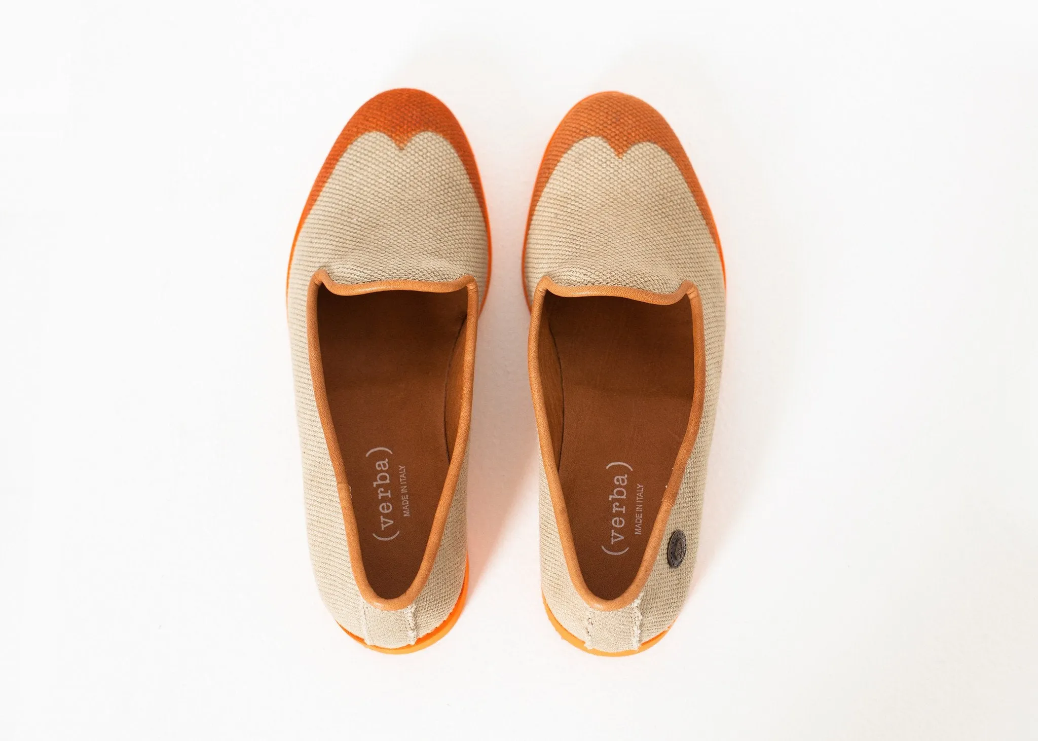 Most-ordered Worldwide tracking Wingtip Orange Loafer in