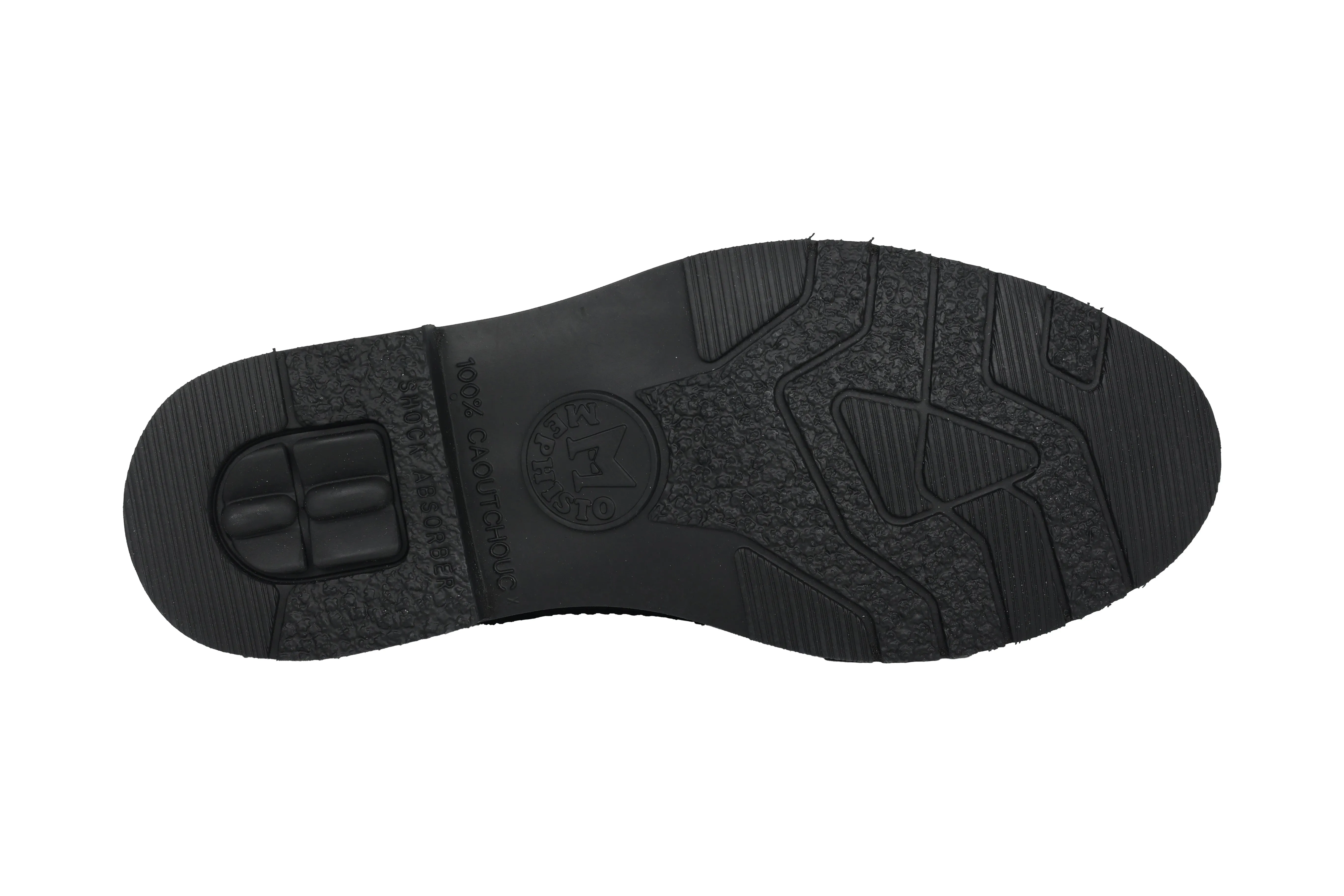 'Nelson' men's handmade lace-up shoe - Black