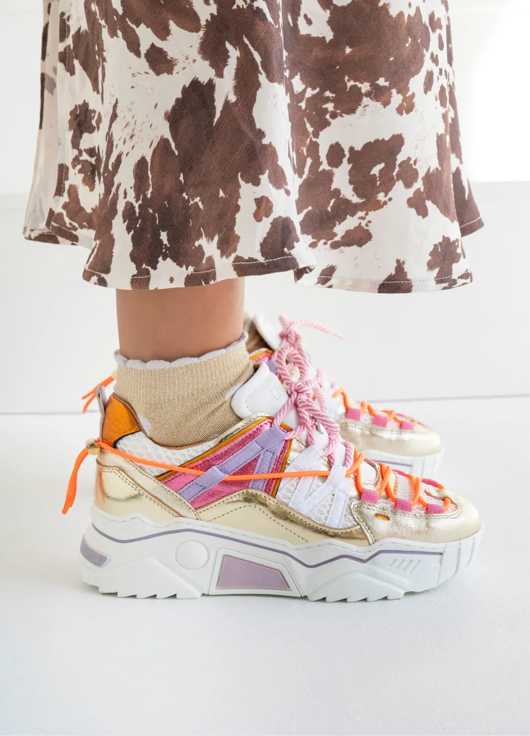 ORION metallic - Sneakers | Champagne / Pink
