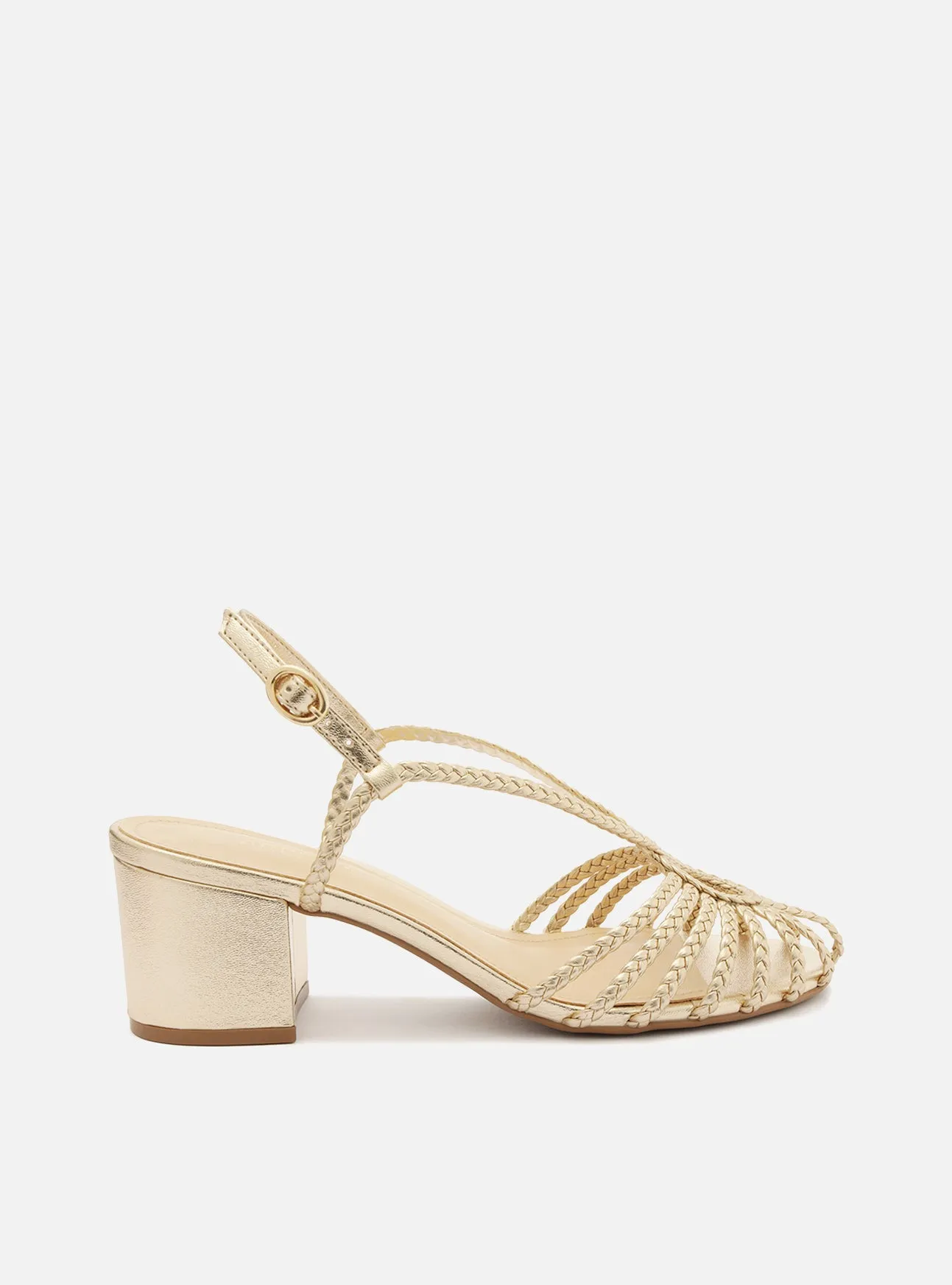 Paola Mid Block Sandal