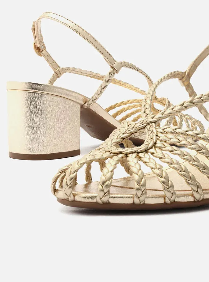 Paola Mid Block Sandal
