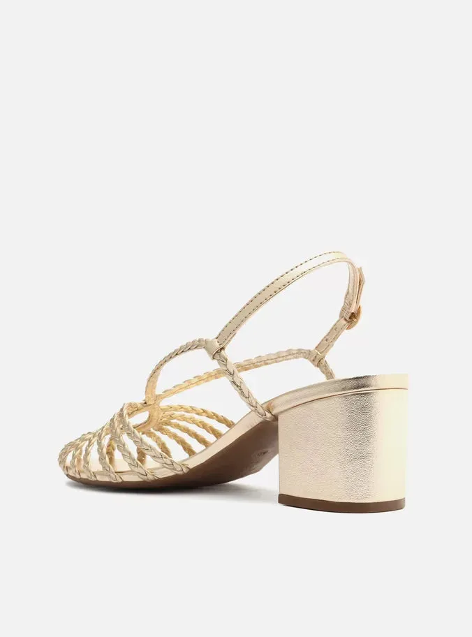 Paola Mid Block Sandal