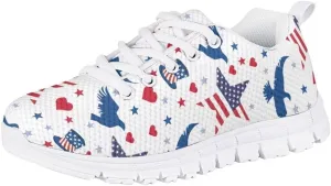 Pinupub Tennis Casual Sports Shoes for Boys Girls Breathable Soft Non Slip Lace Up Sneakers
