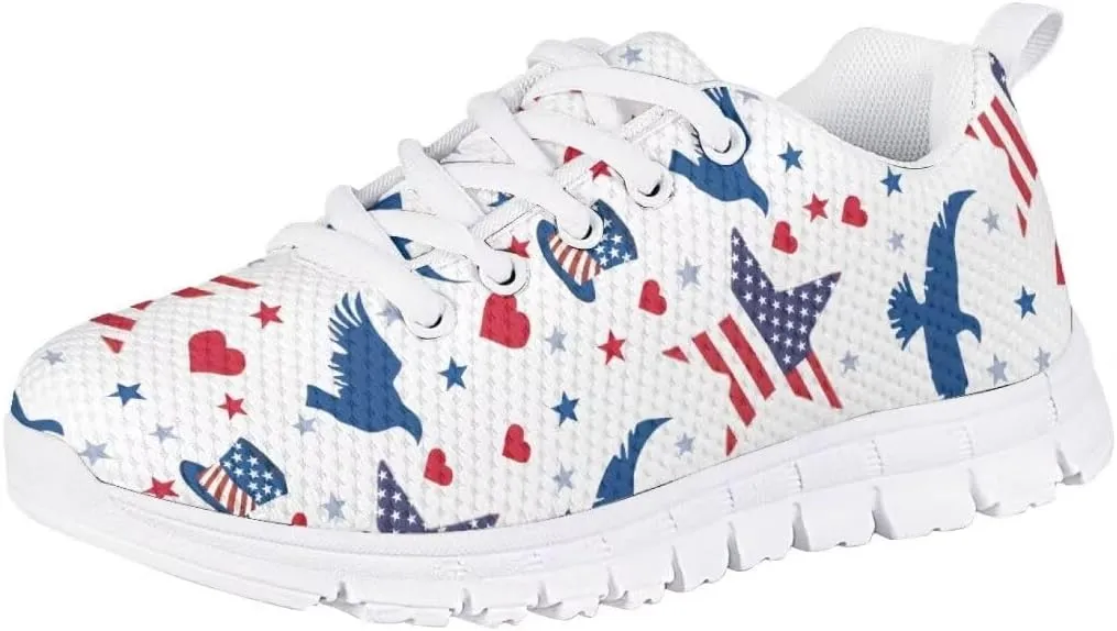 Pinupub Tennis Casual Sports Shoes for Boys Girls Breathable Soft Non Slip Lace Up Sneakers