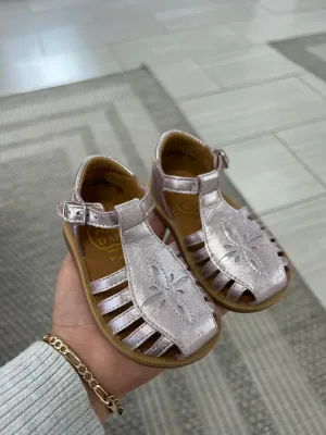 Pom D'Api Blush Gladiator Baby Sandal