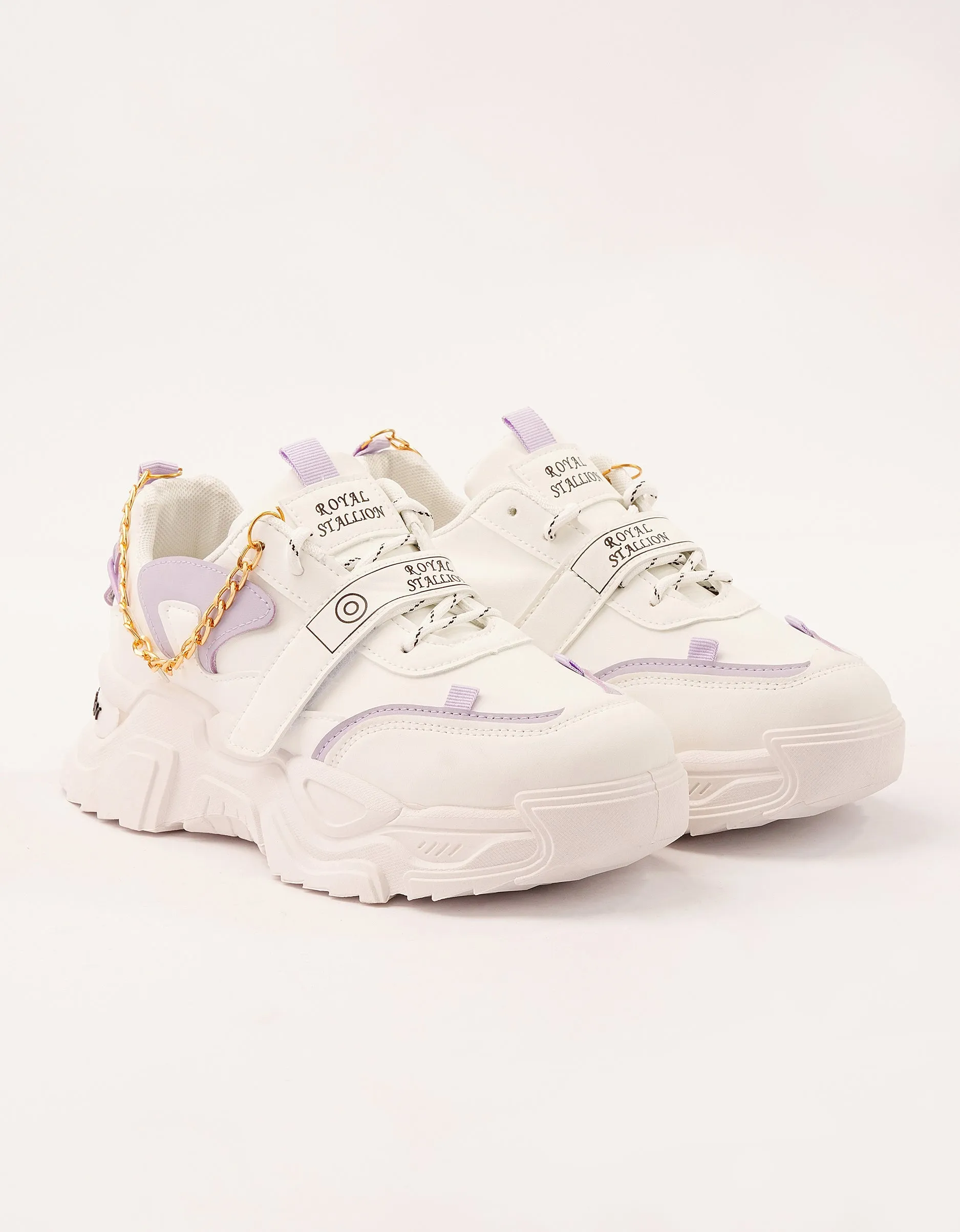 Posh Girl Chain Chunky Sneakers