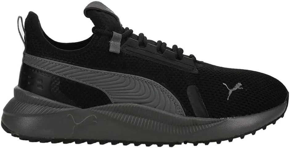 PUMA Mens Pacer Future Street Knit Wide Lace Up Sneakers Shoes Casual - Black - Size 9.5 M