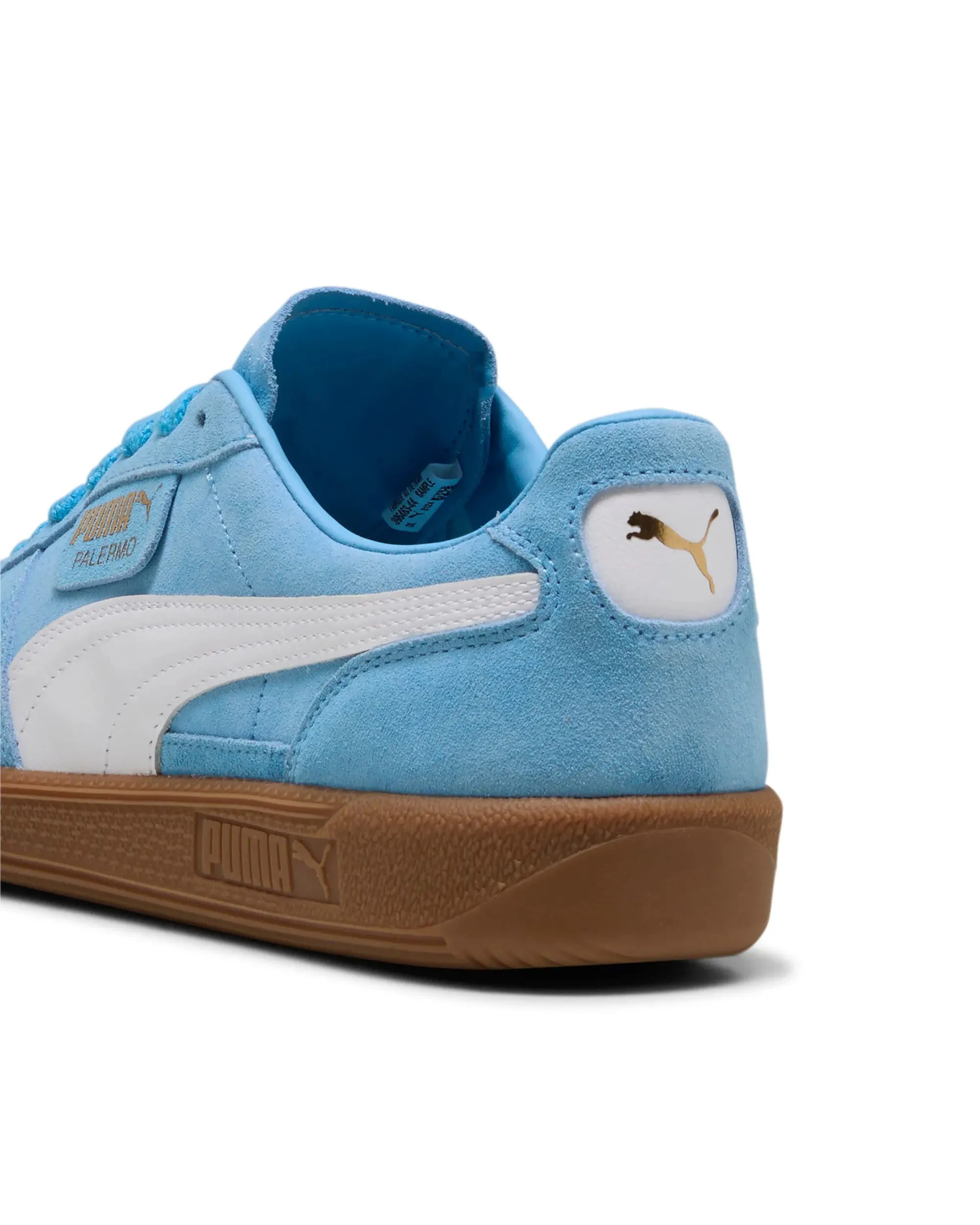 Puma sneaker palermo team ljusblå/vit