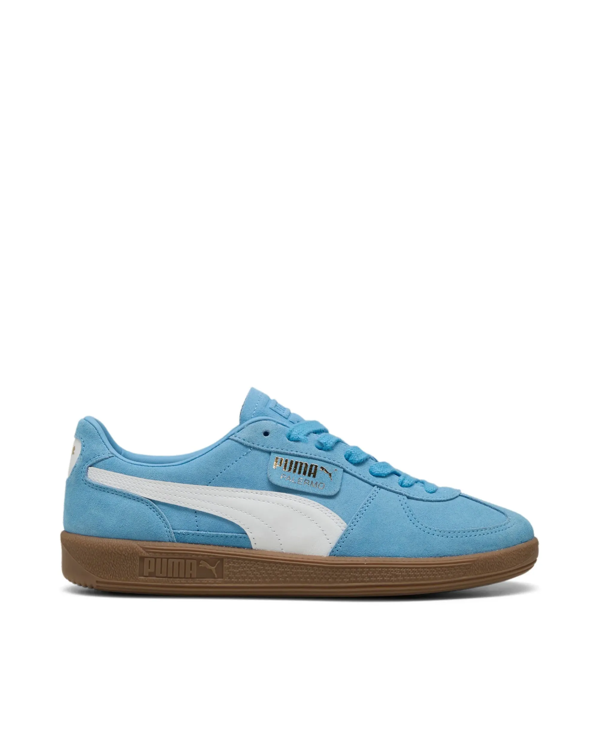 Puma sneaker palermo team ljusblå/vit