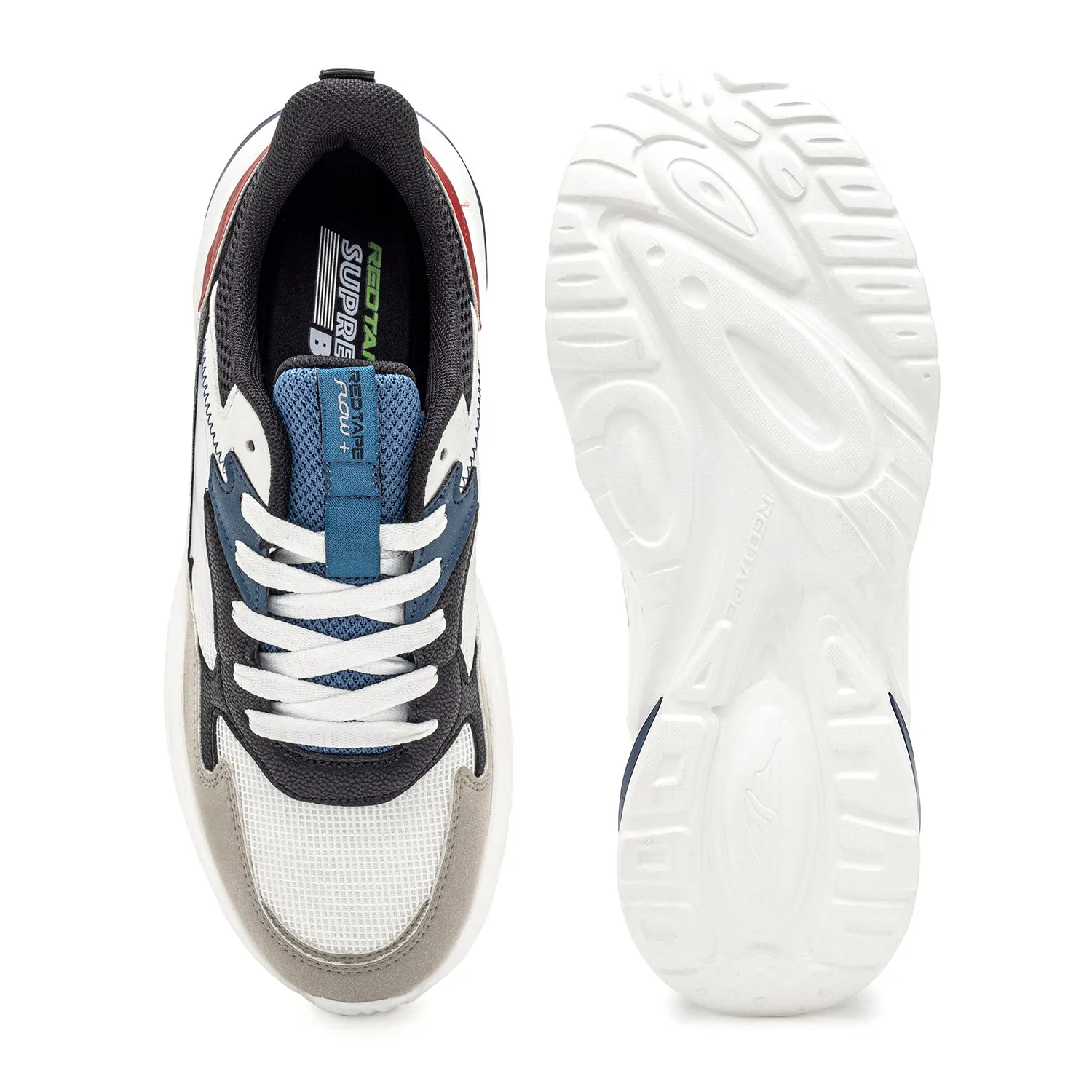 Red Tape Casual Sneaker Shoes for Men | Cultured Round-Toe Shape,  Soft Cushioning & Impact Relief