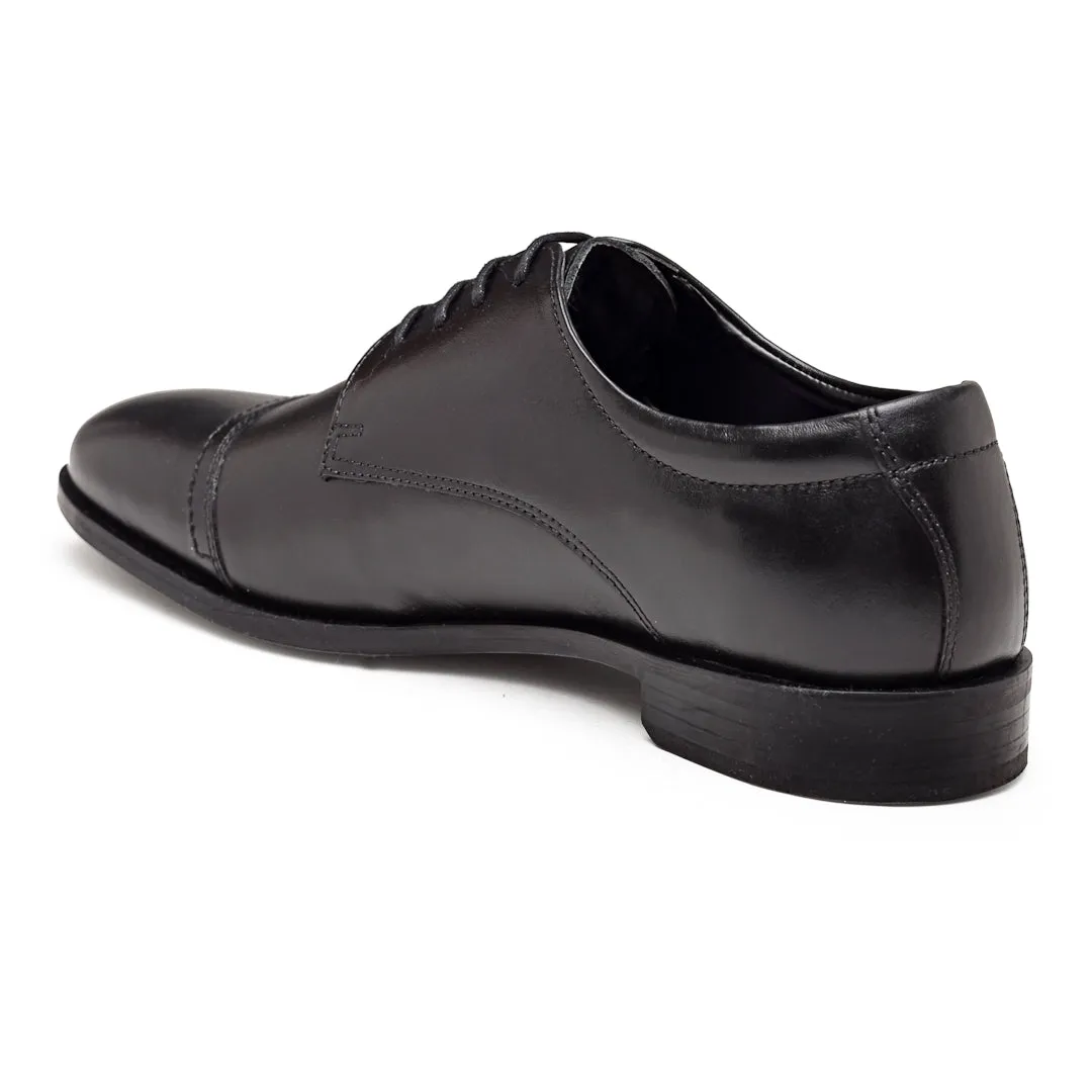 RedTape Men Black Derby Shoes
