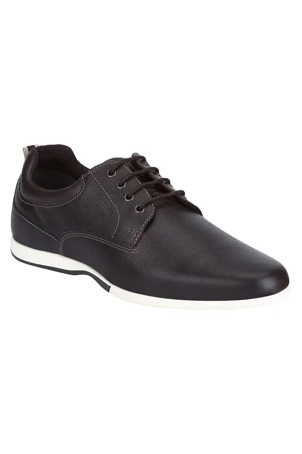 RedTape Men Brown Derby Shoes
