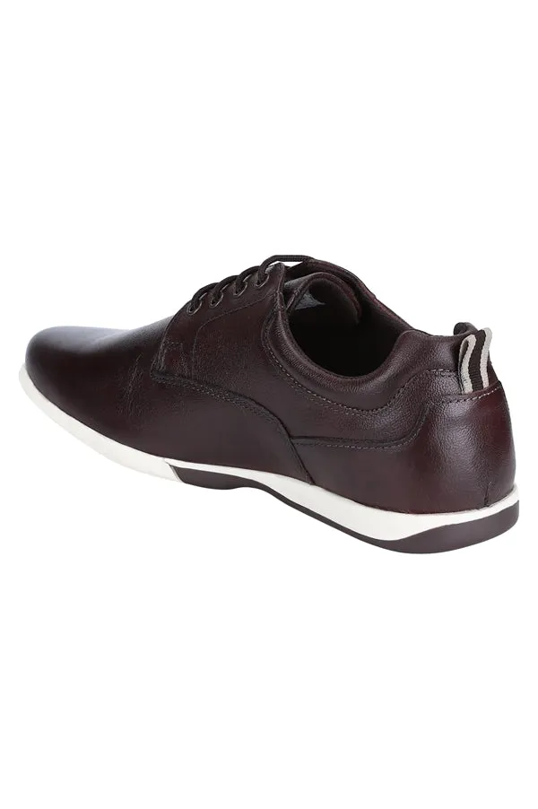 RedTape Men Brown Derby Shoes