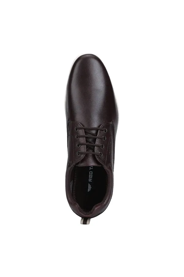RedTape Men Brown Derby Shoes