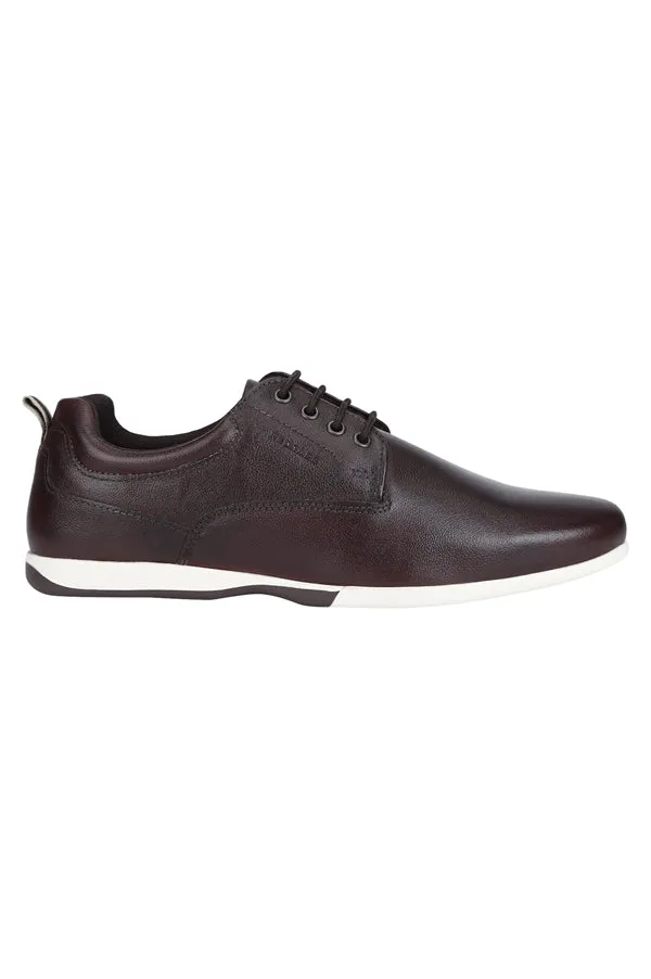 RedTape Men Brown Derby Shoes