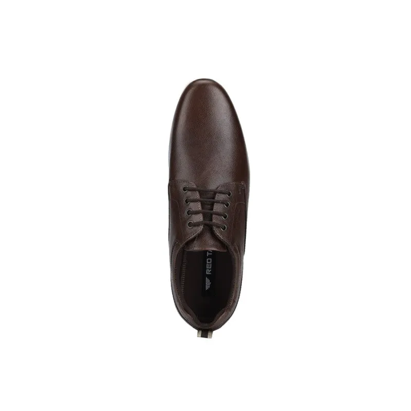RedTape Men Brown Derby Shoes