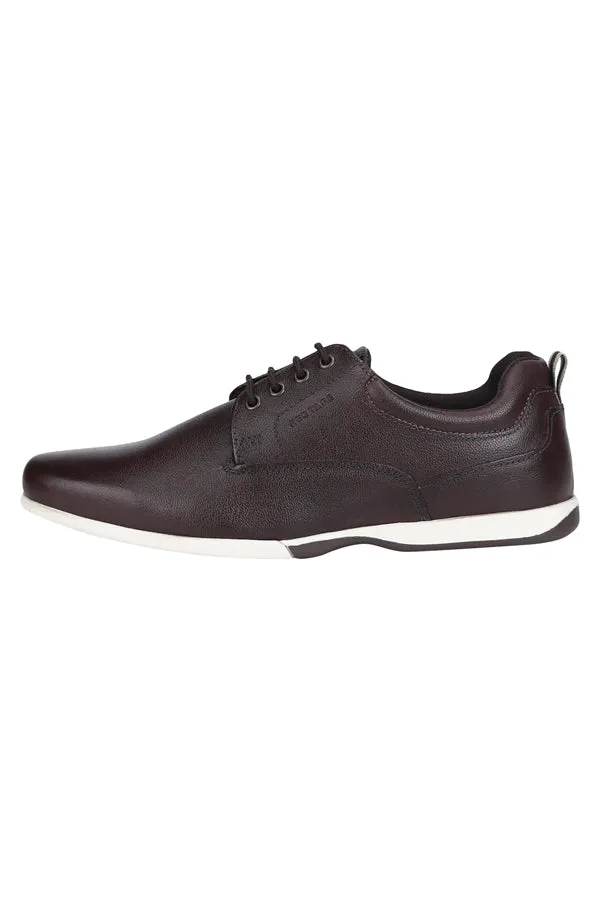 RedTape Men Brown Derby Shoes