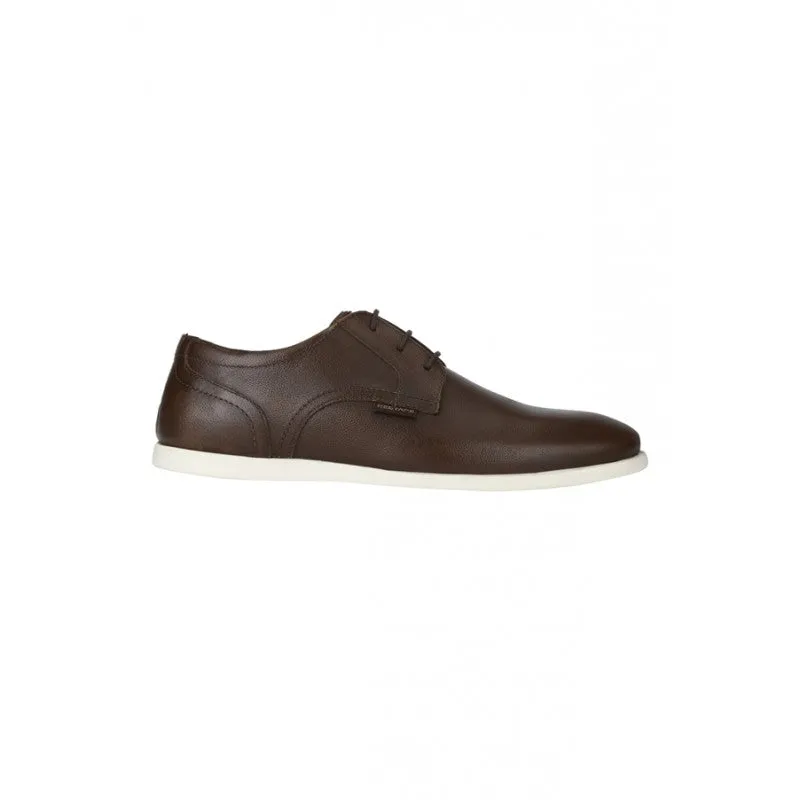 RedTape Men Tan Derby Shoes
