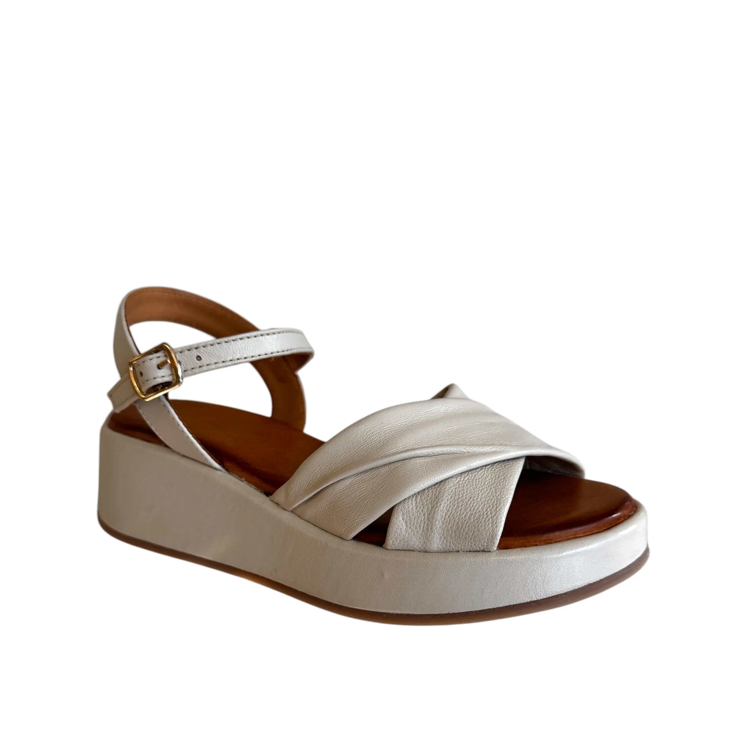Repo Avoria Leather Flatform Sandal