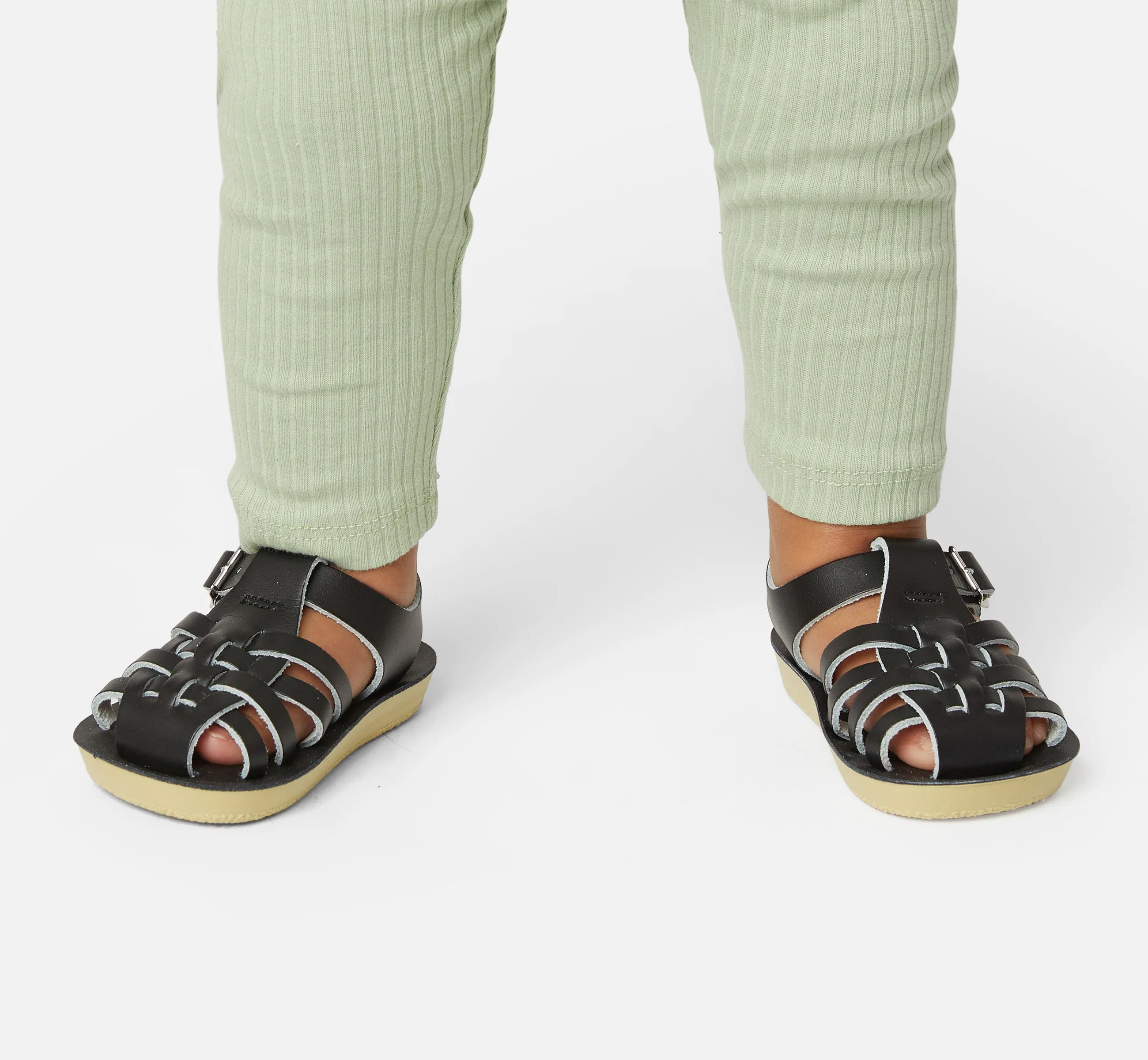 Sailor Black Kids Sandal
