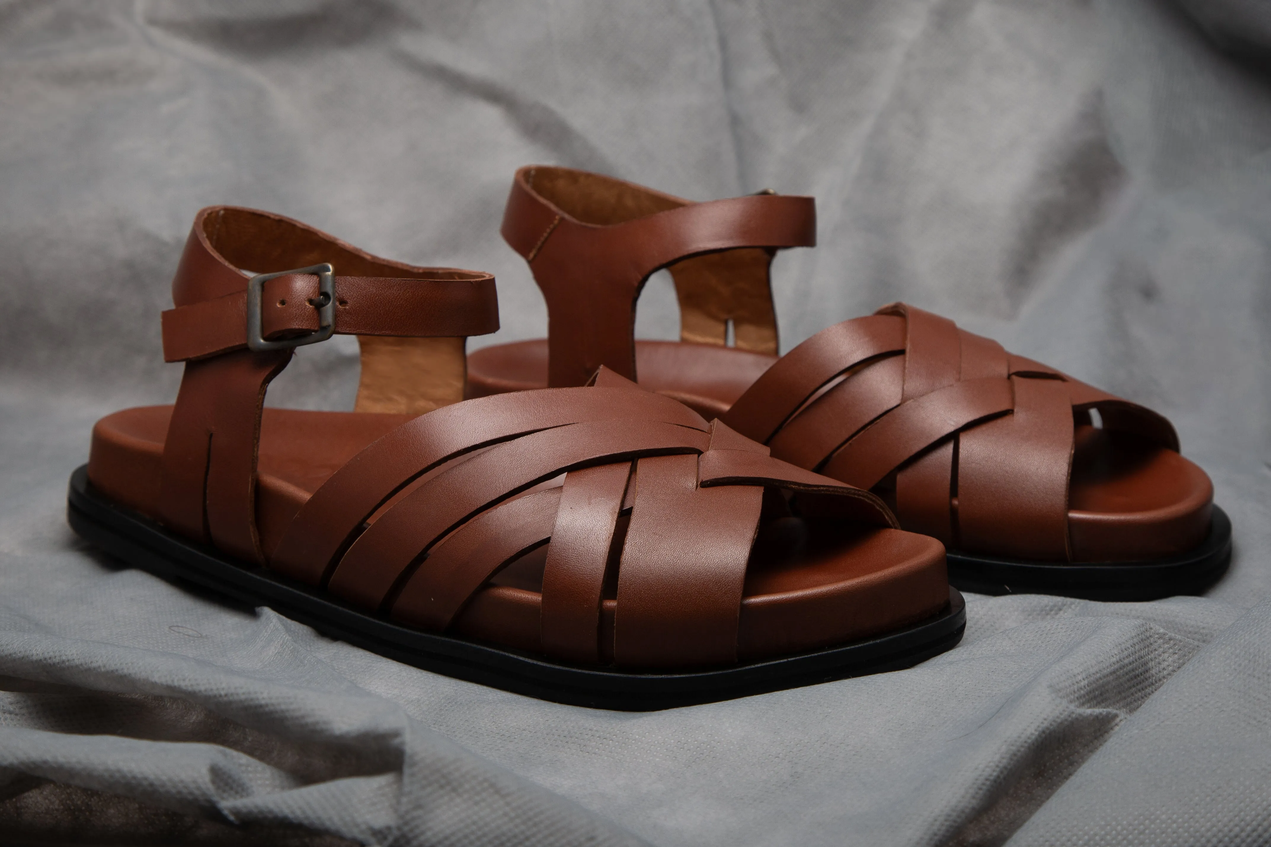 Sandal Francesca Brown